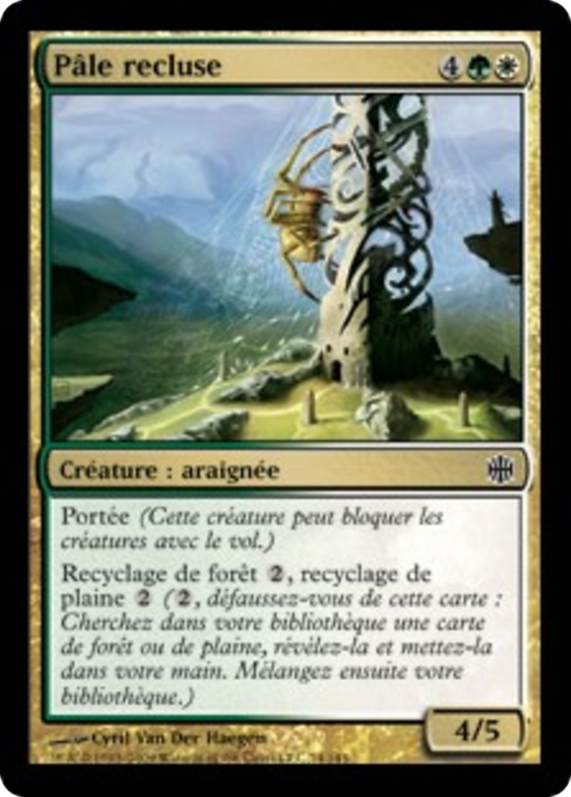 Pâle recluse — Alara Reborn — Magic: The Gathering