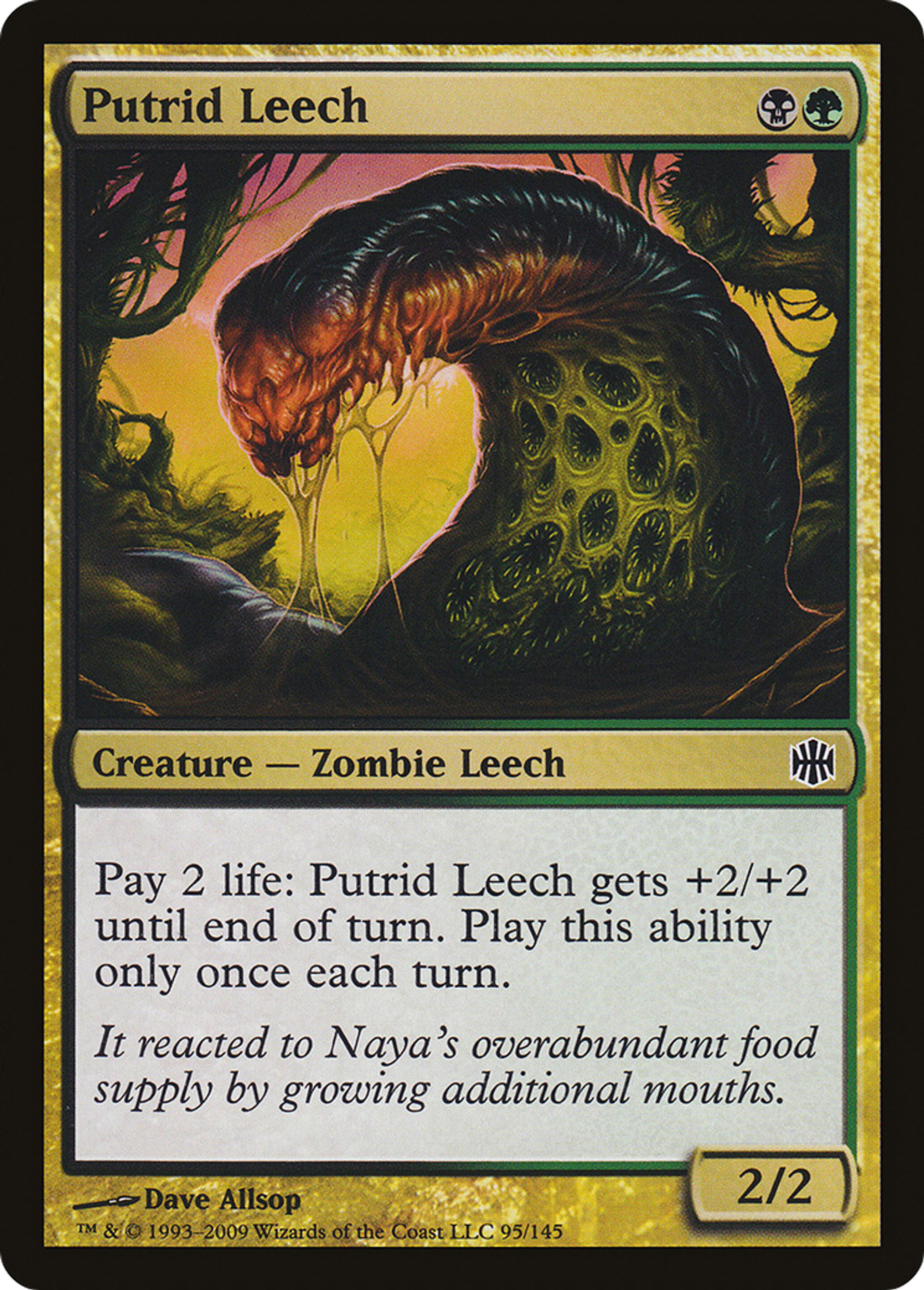 Putrid Leech — Alara Reborn — Magic: The Gathering