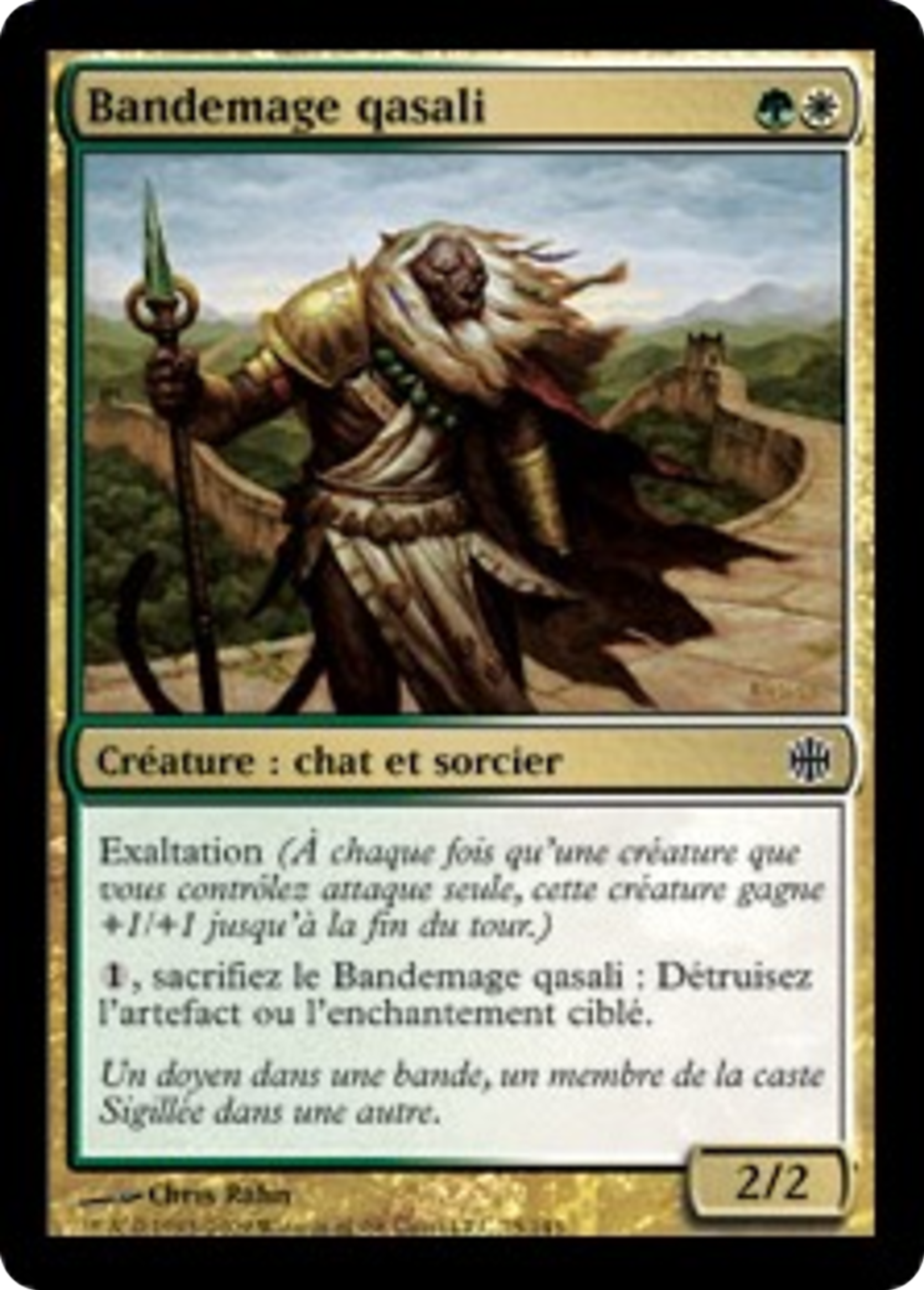 Bandemage qasali — Alara Reborn — Magic: The Gathering