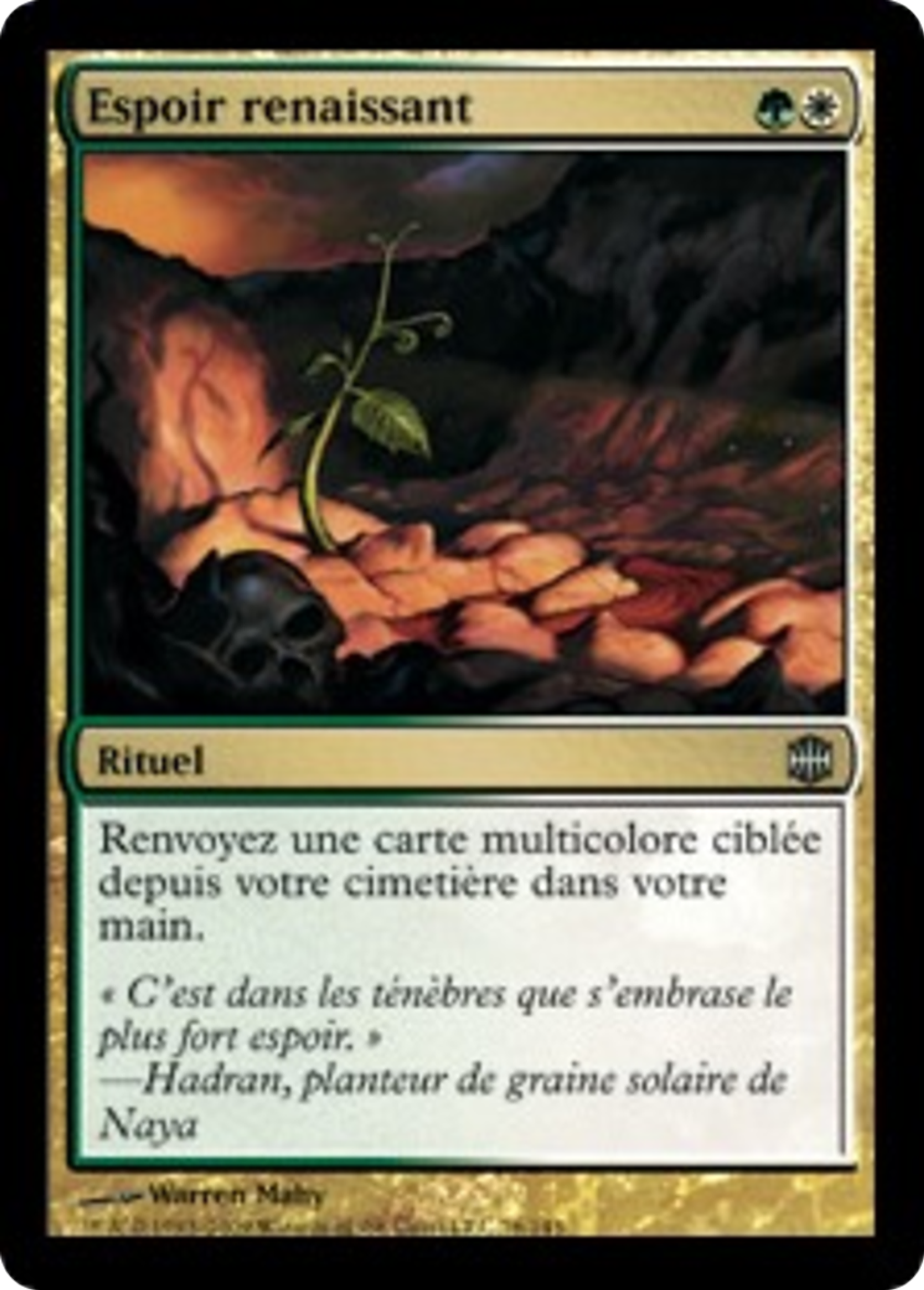 Espoir renaissant — Alara Reborn — Magic: The Gathering