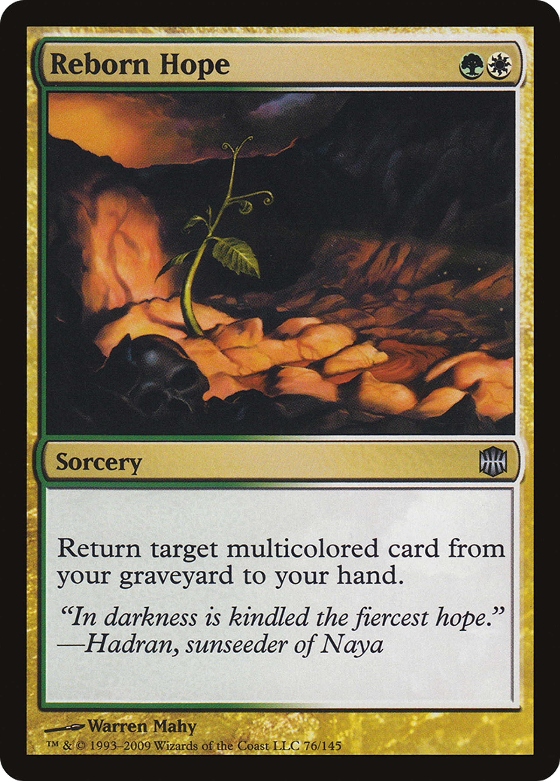 Reborn Hope — Alara Reborn — Magic: The Gathering