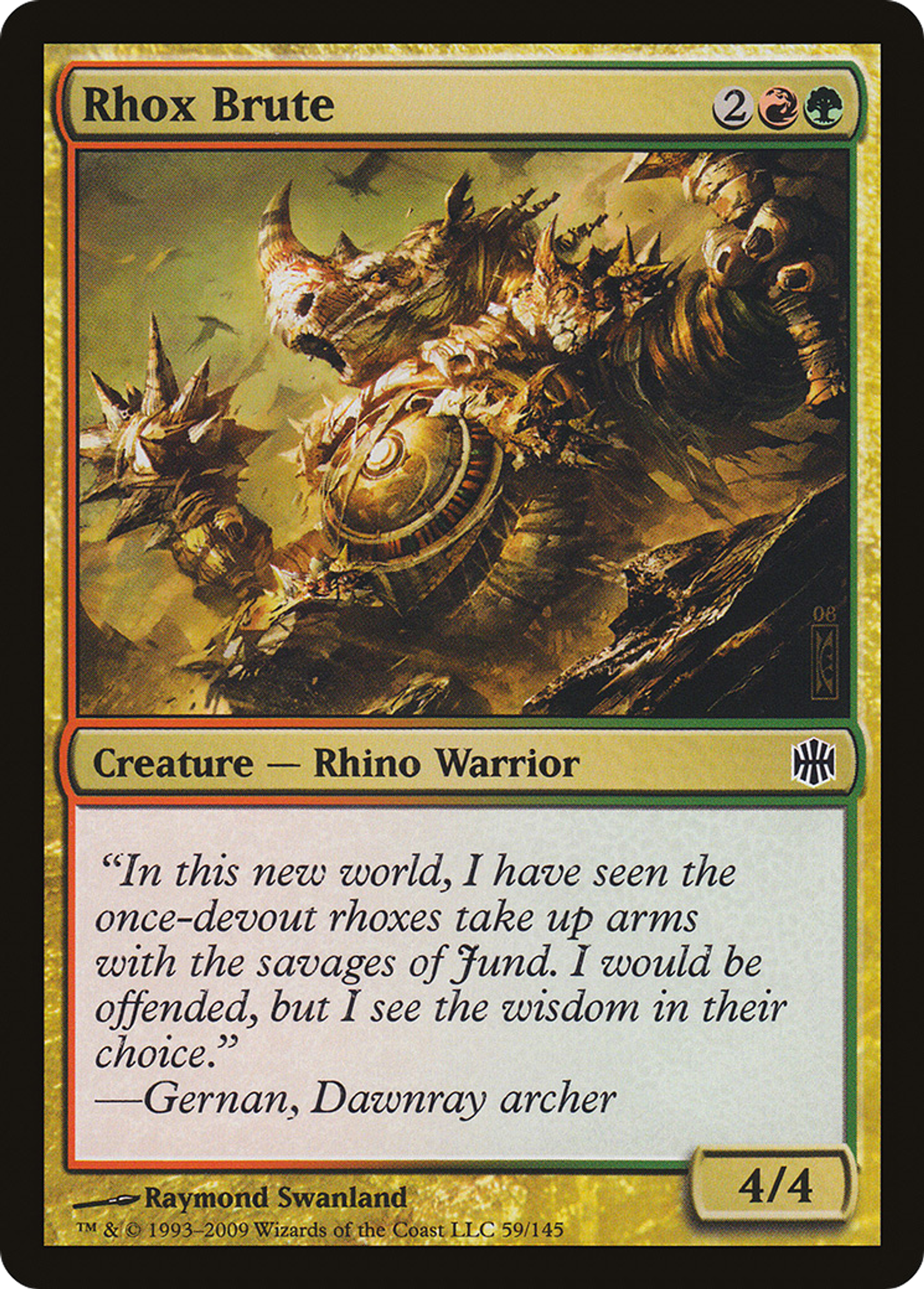Rhox Brute — Alara Reborn — Magic: The Gathering