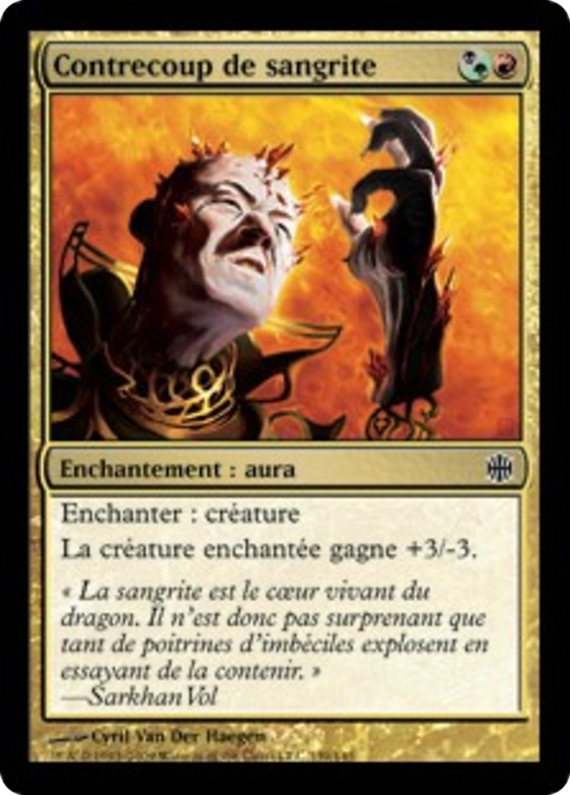 Contrecoup de sangrite — Alara Reborn — Magic: The Gathering