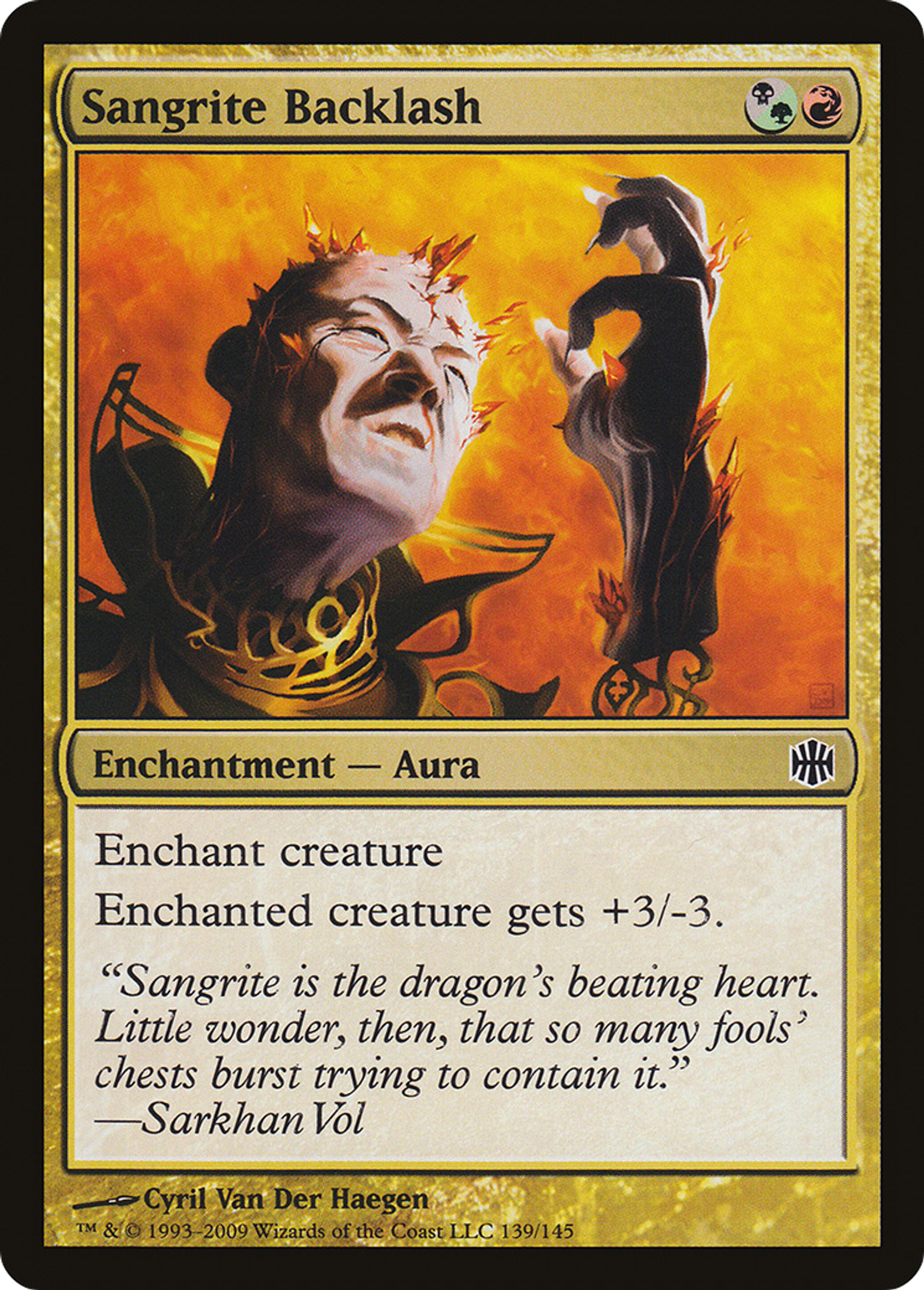 Sangrite Backlash — Alara Reborn — Magic: The Gathering