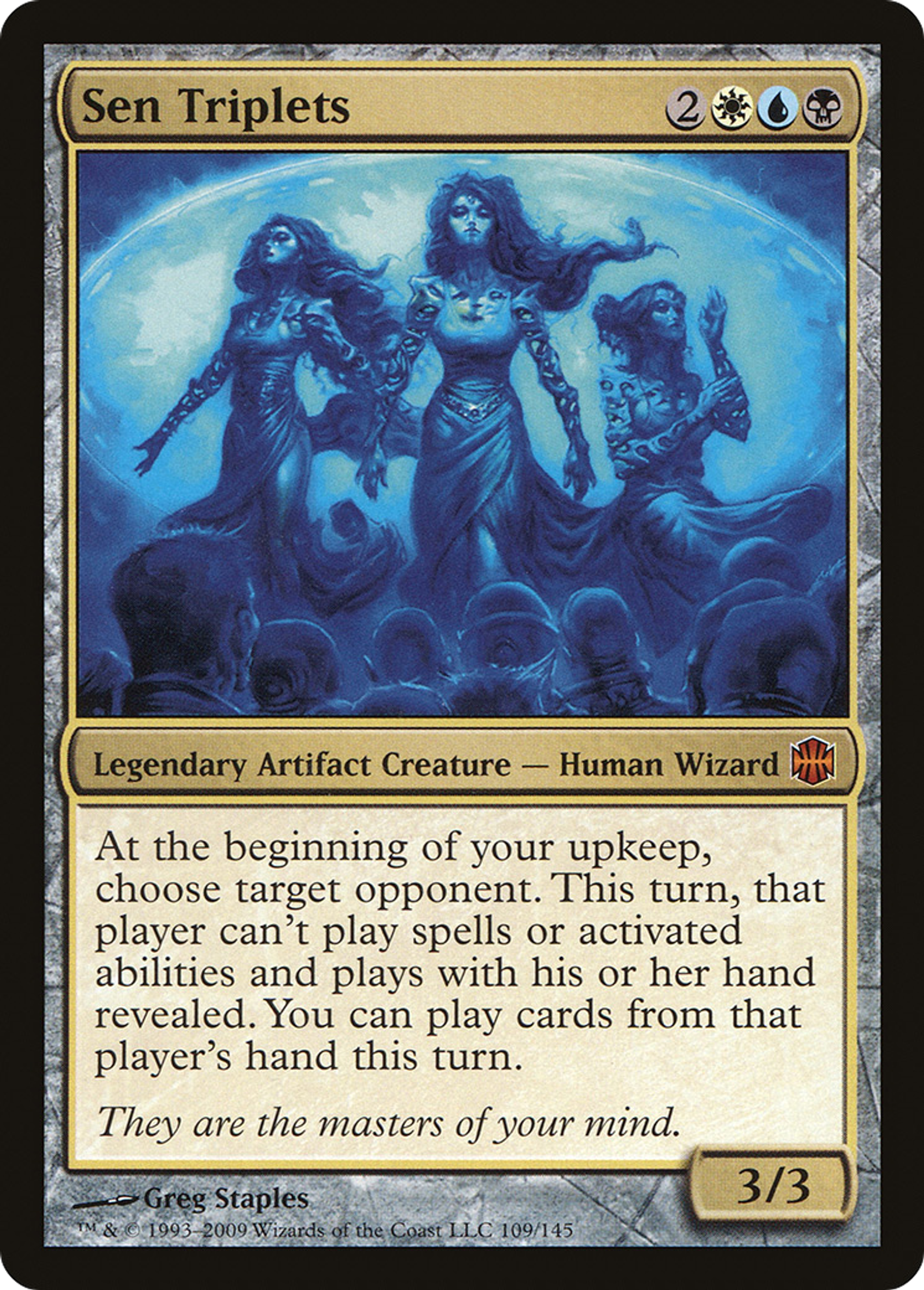 Triplettes Sen — Alara Reborn — Magic: The Gathering