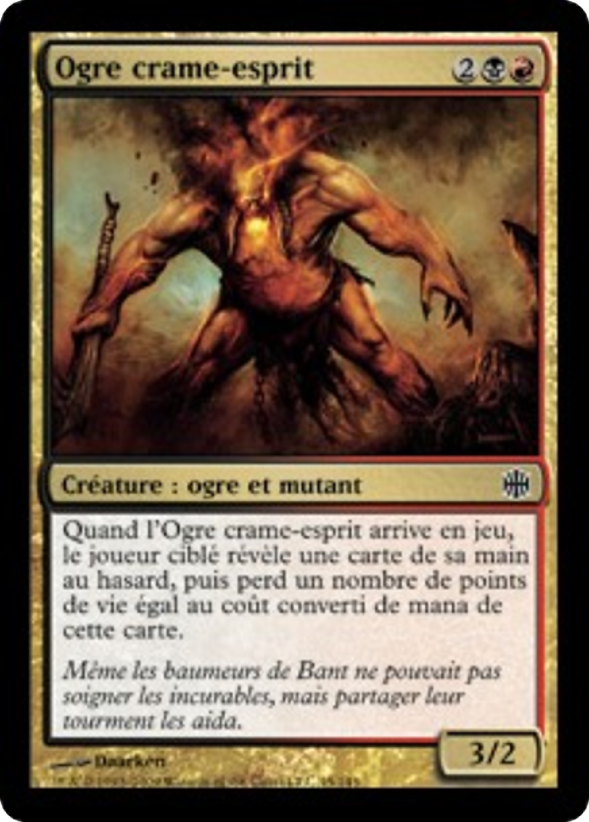 Ogre crame-esprit — Alara Reborn — Magic: The Gathering