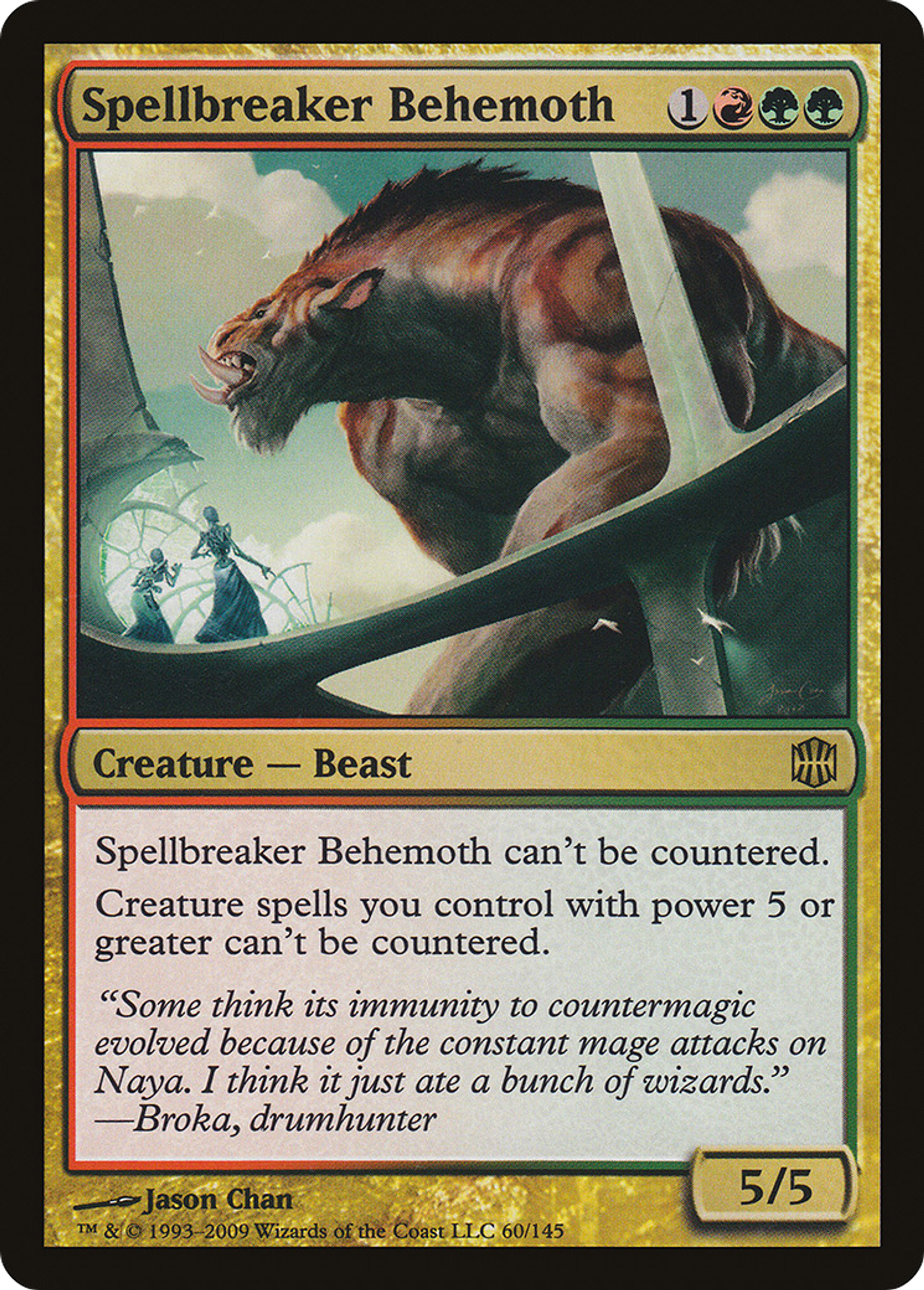 Spellbreaker Behemoth — Alara Reborn — Magic: The Gathering