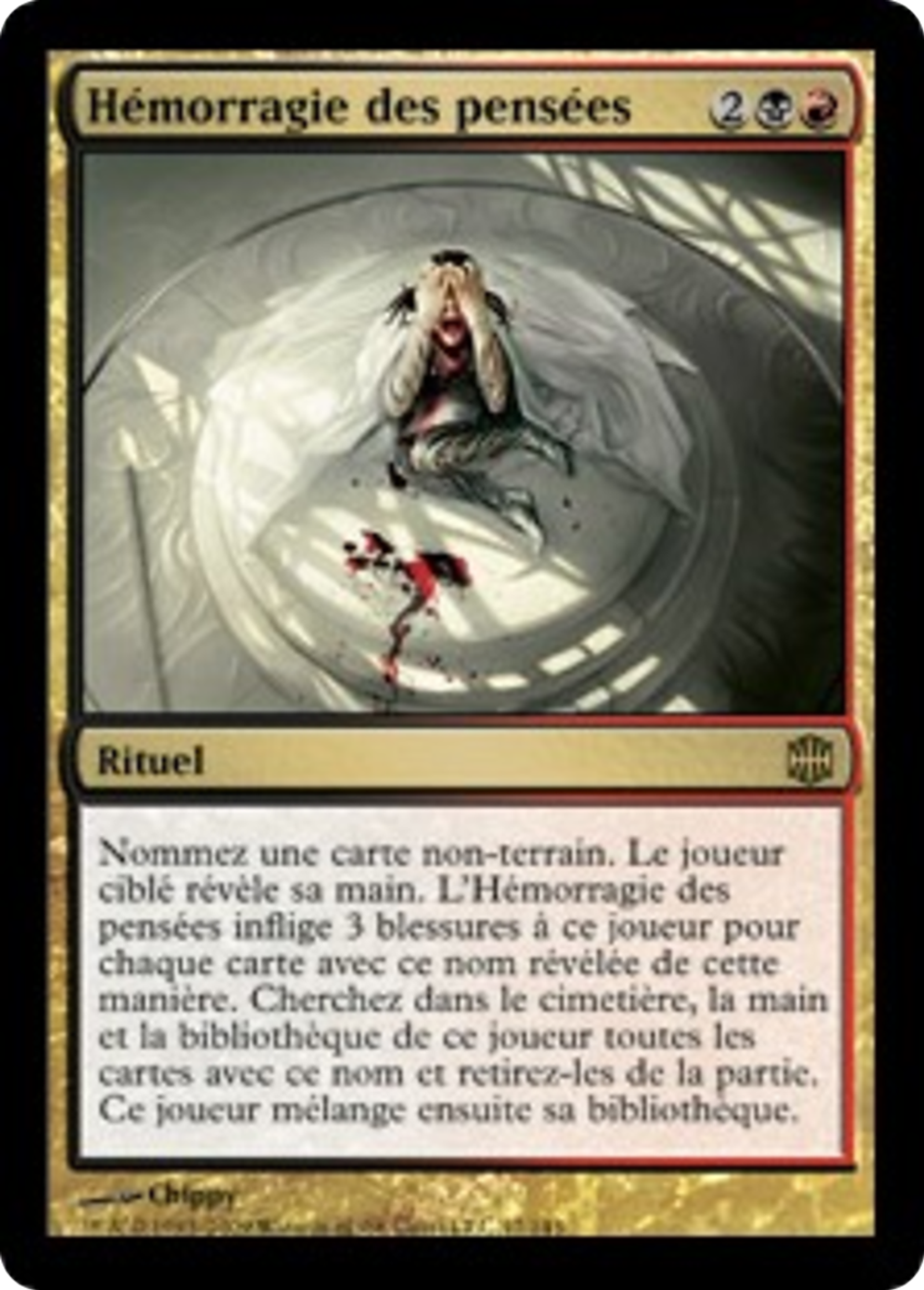 Hémorragie des pensées — Alara Reborn — Magic: The Gathering