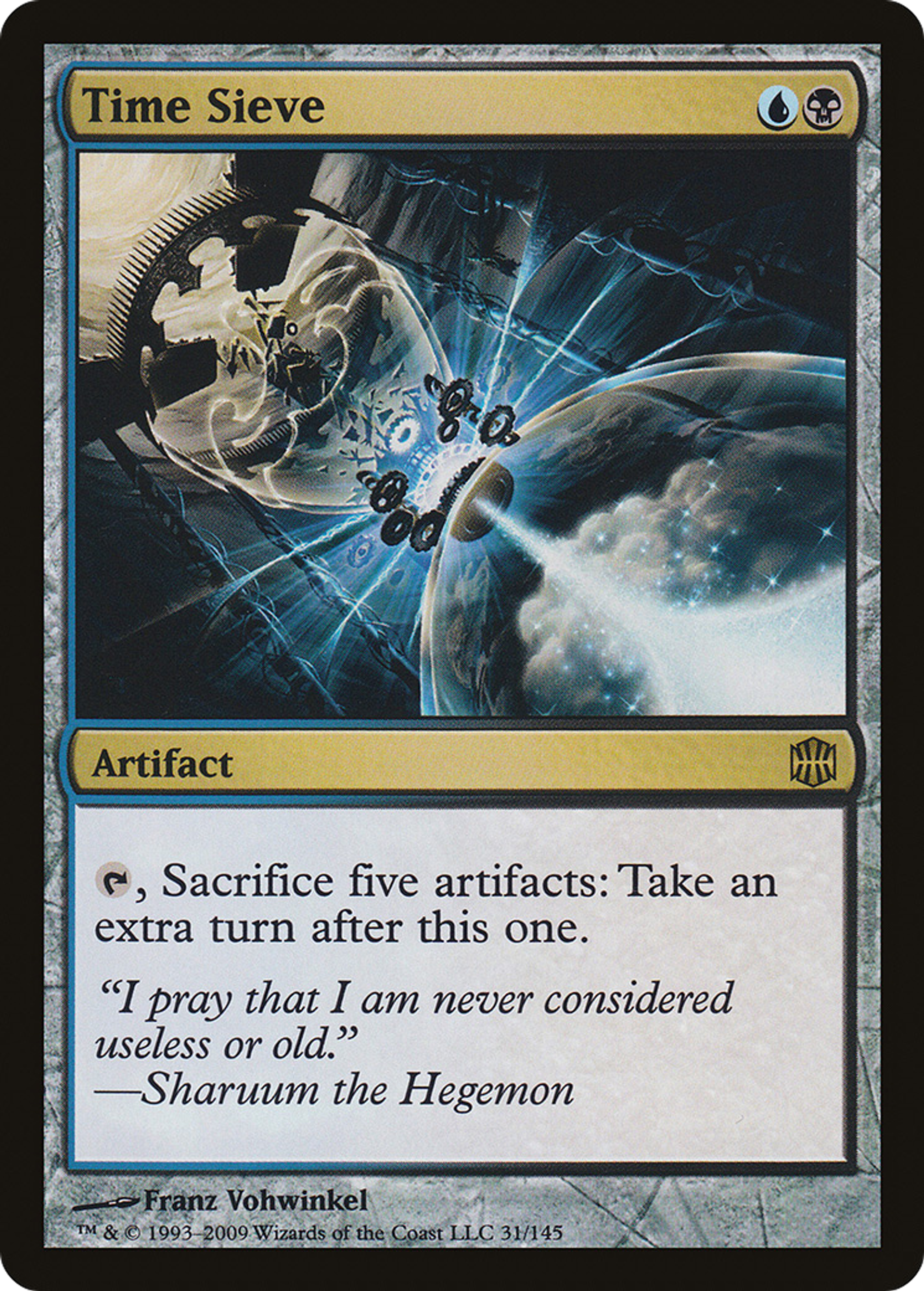 Time Sieve — Alara Reborn — Magic: The Gathering