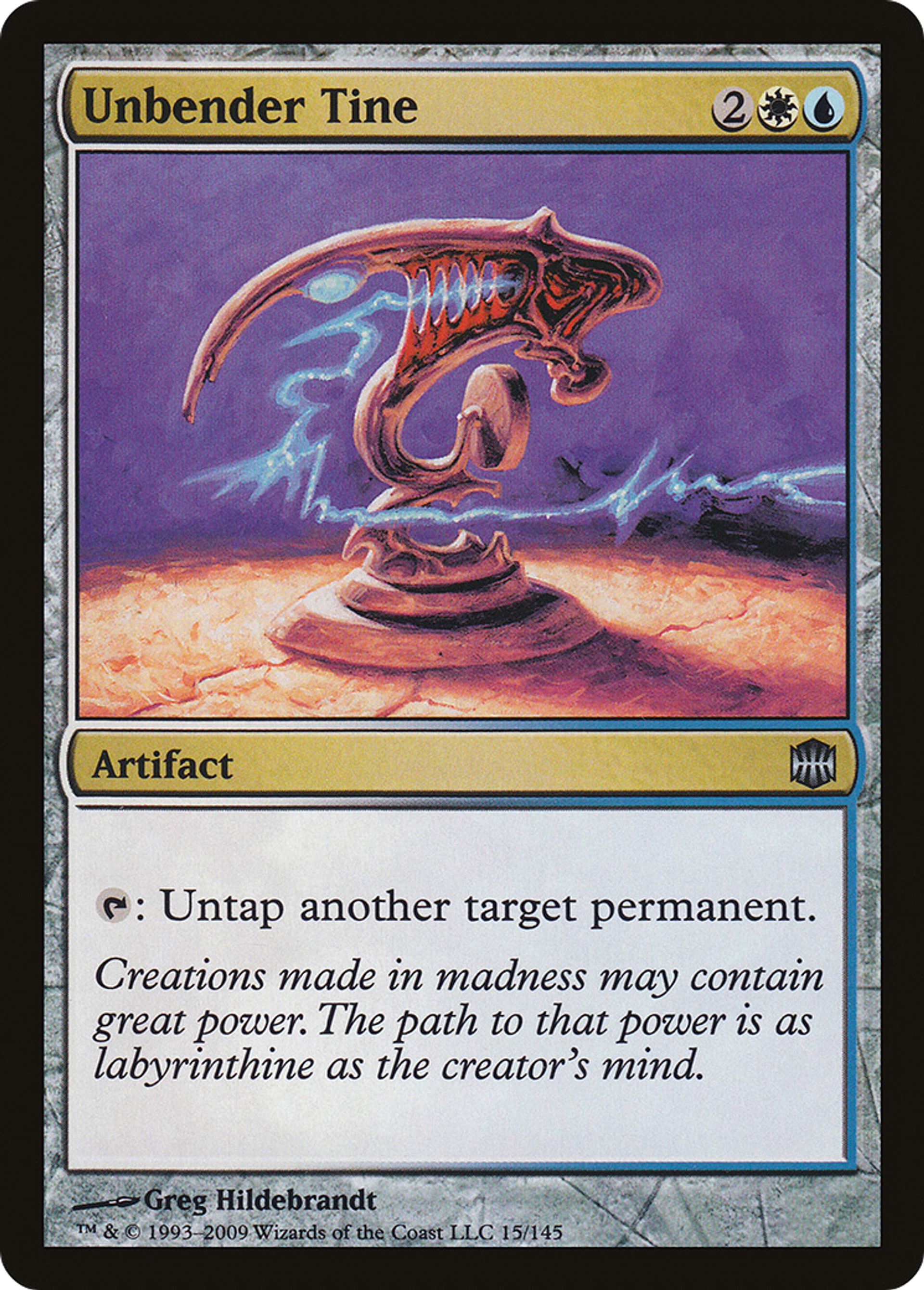 Unbender Tine — Alara Reborn — Magic: The Gathering