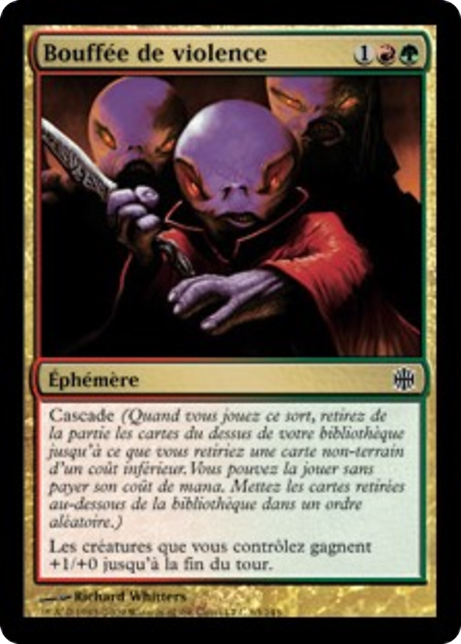 Bouffée de violence — Alara Reborn — Magic: The Gathering