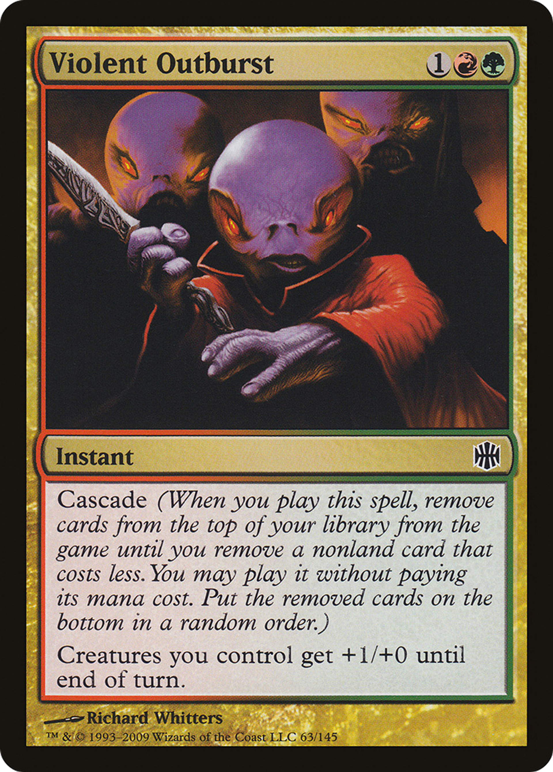 Violent Outburst — Alara Reborn — Magic: The Gathering