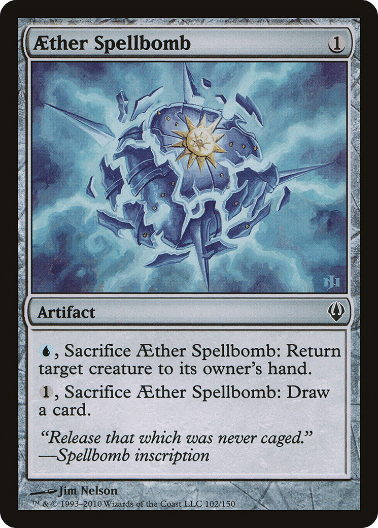 Aether Spellbomb — Archenemy — Magic: The Gathering