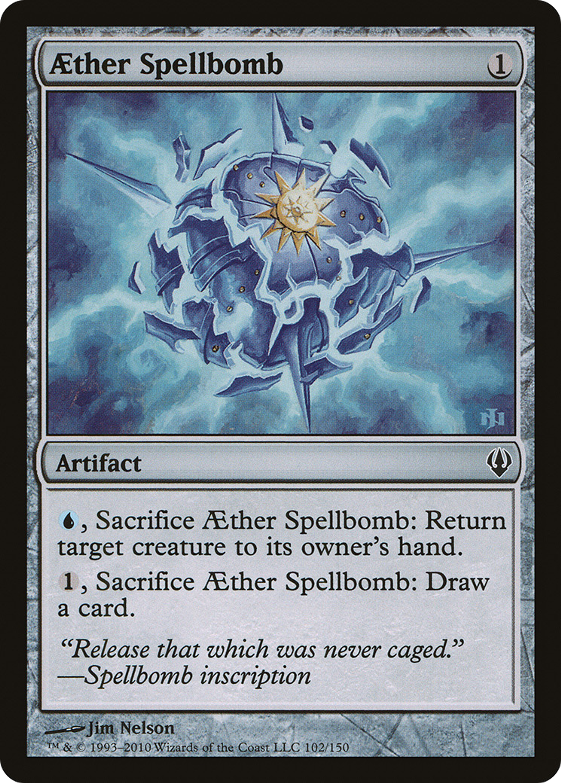 Aether Spellbomb — Archenemy — Magic: The Gathering