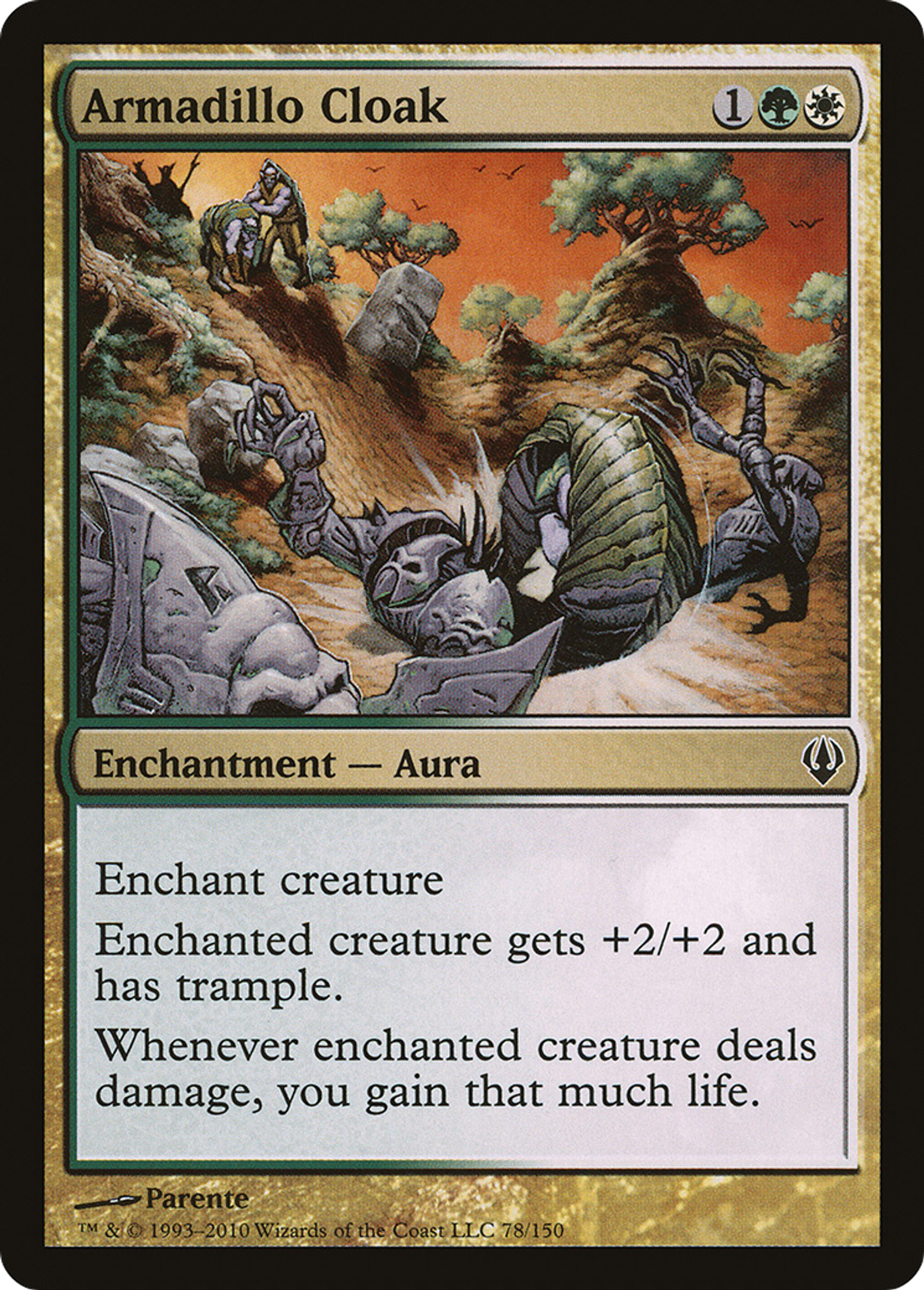 Armadillo Cloak — Archenemy — Magic: The Gathering