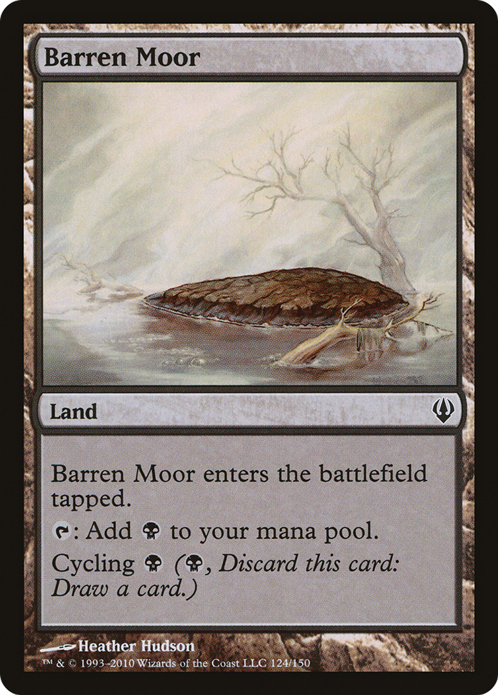 Barren Moor — Archenemy — Magic: The Gathering