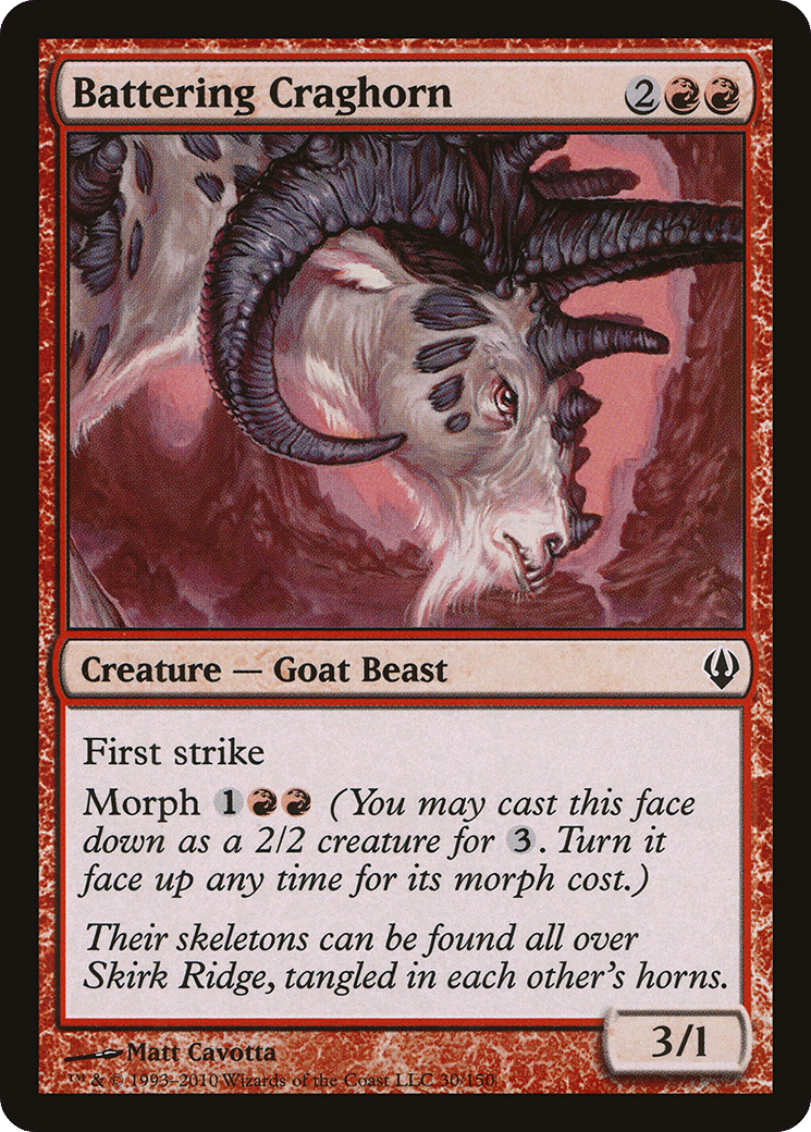 Battering Craghorn — Archenemy — Magic: The Gathering