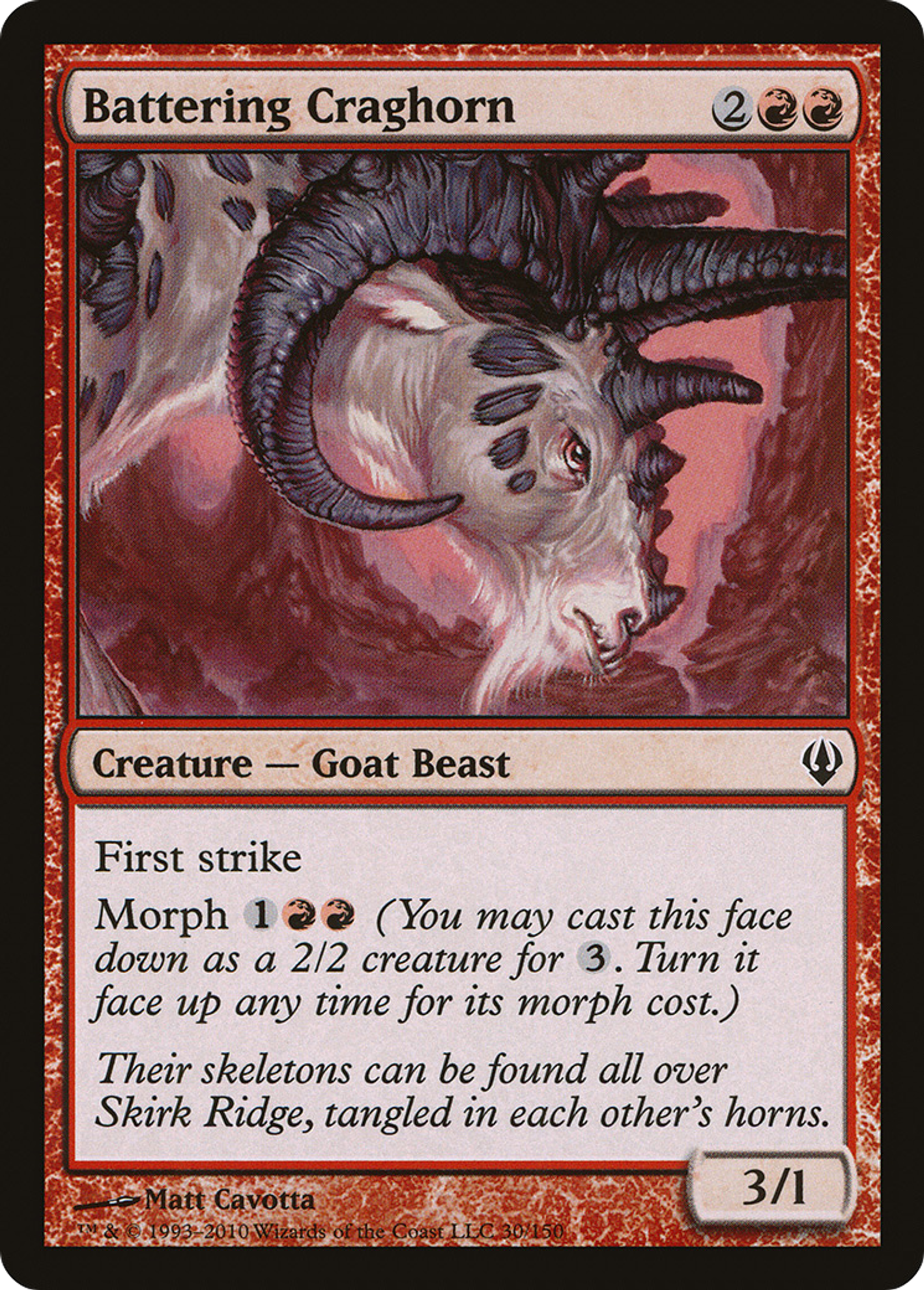 Battering Craghorn — Archenemy — Magic: The Gathering
