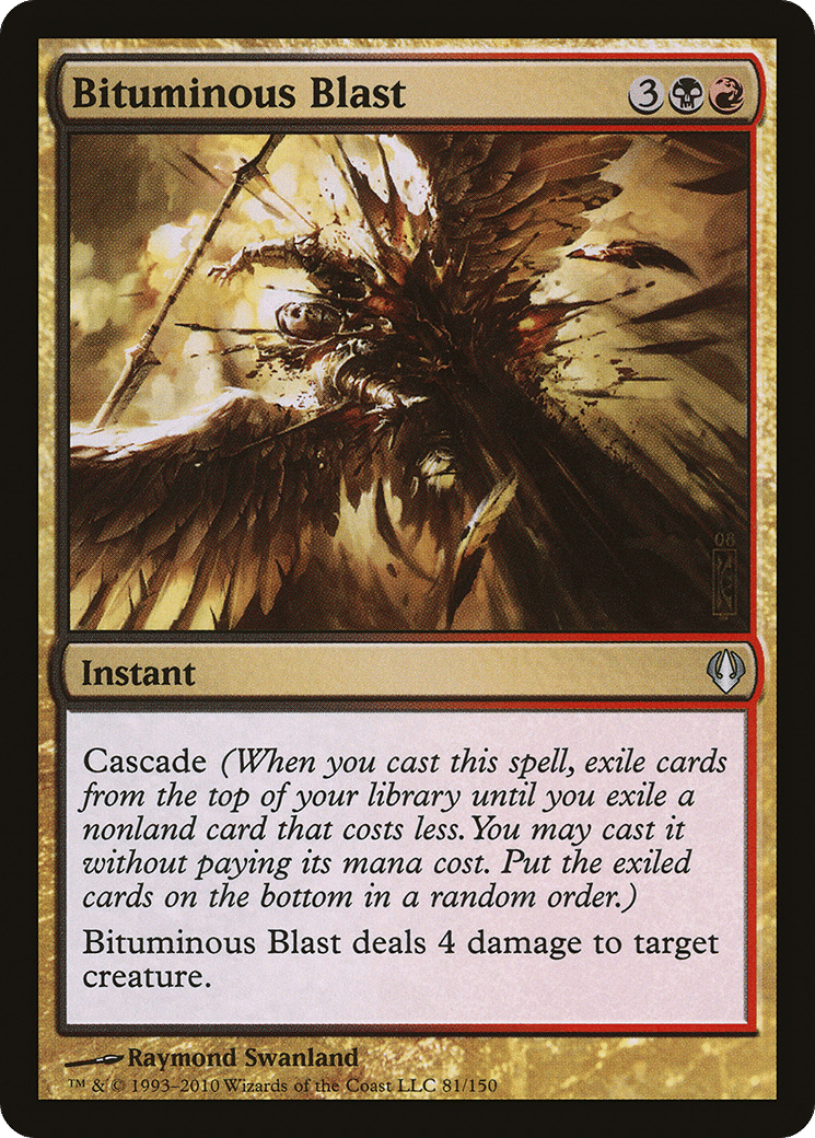 Bituminous Blast — Archenemy — Magic: The Gathering