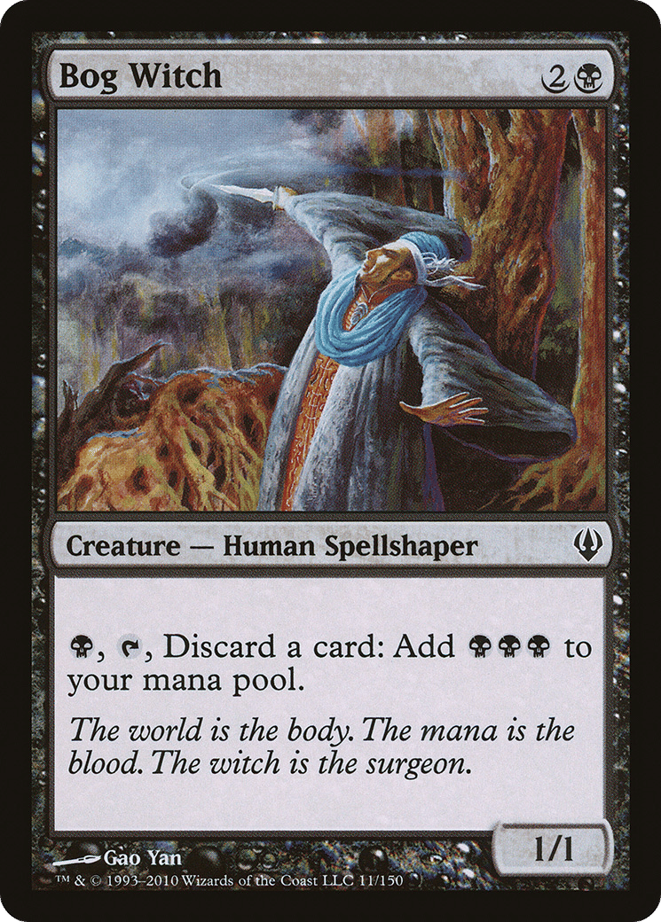 Bog Witch — Archenemy — Magic: The Gathering