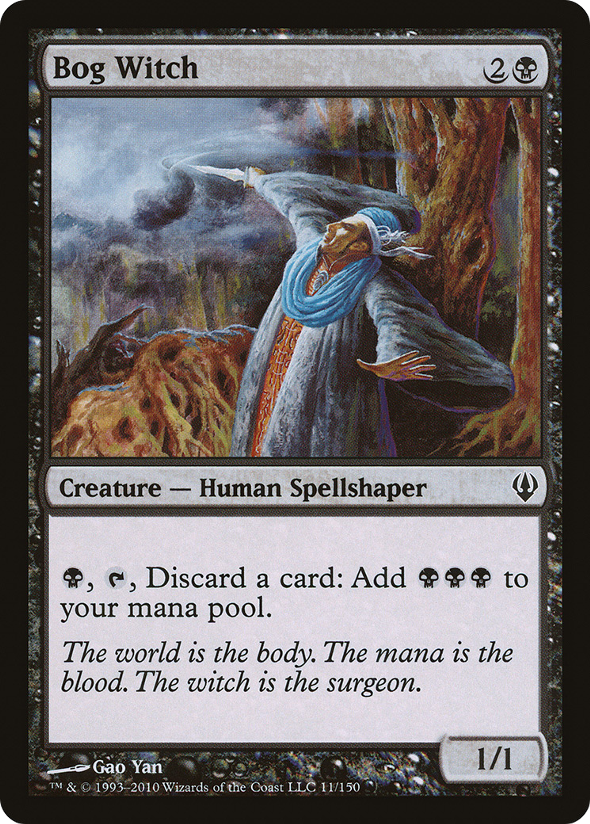 Bog Witch — Archenemy — Magic: The Gathering