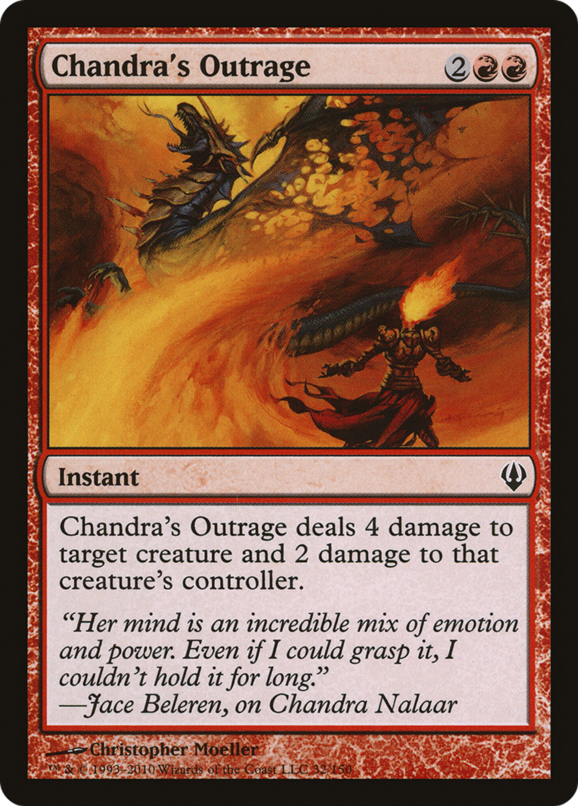 Chandra's Outrage — Archenemy — Magic: The Gathering