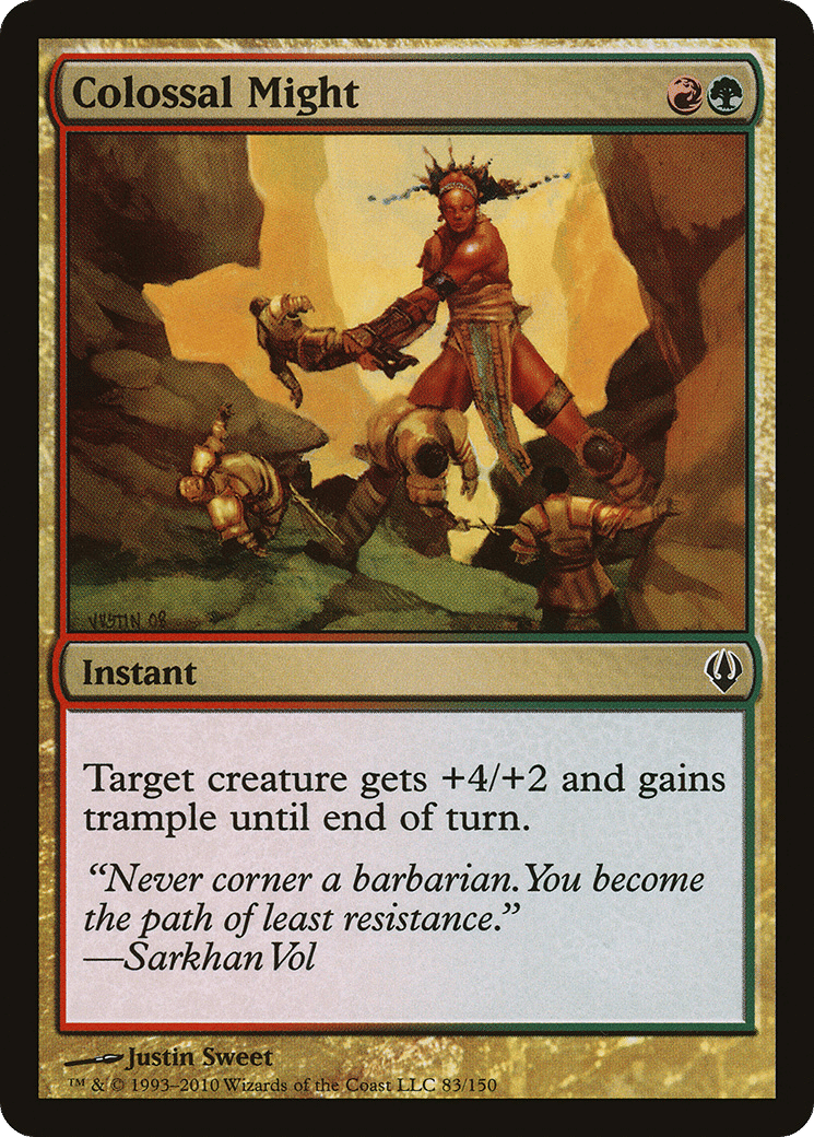 Colossal Might — Archenemy — Magic: The Gathering