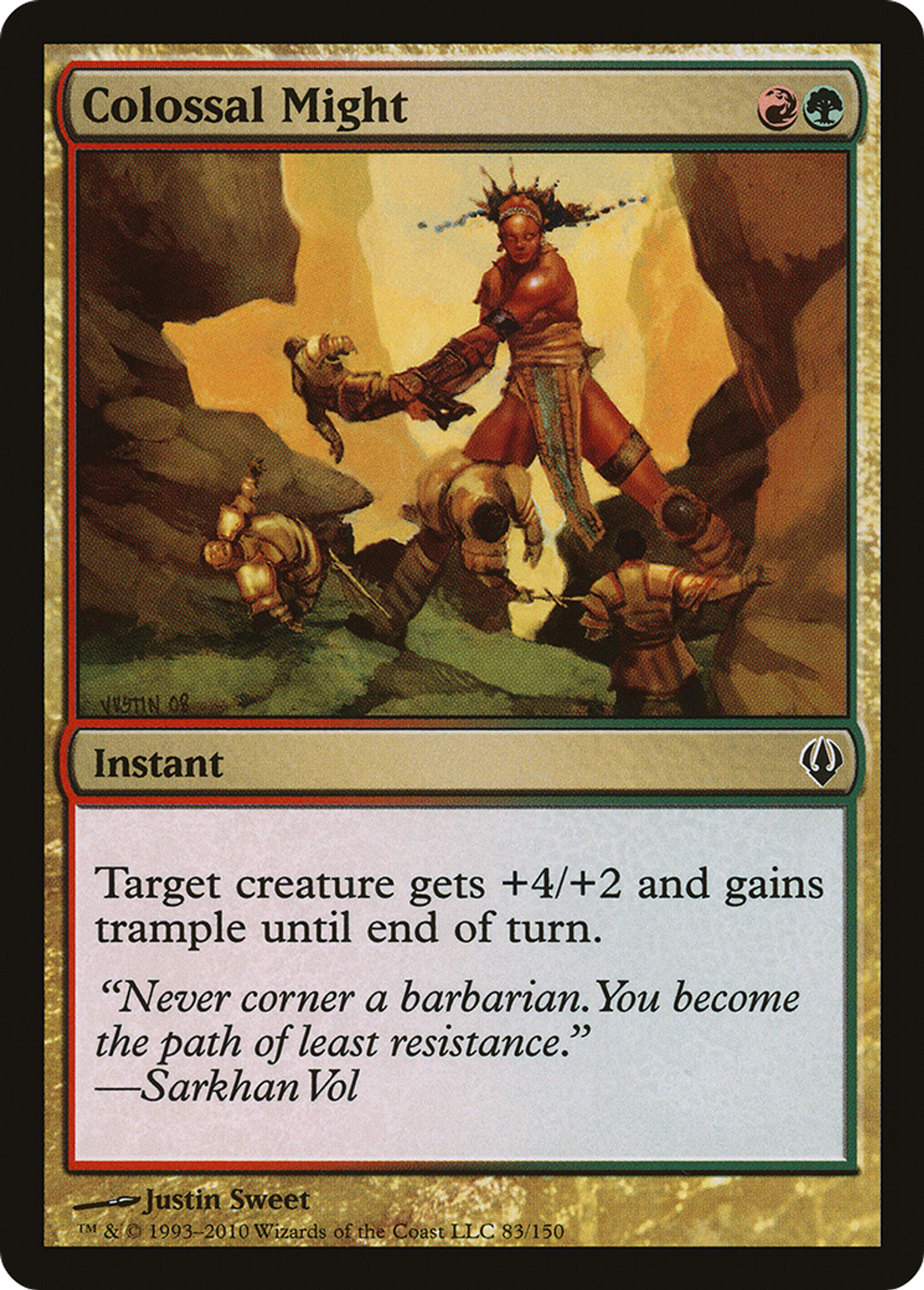 Colossal Might — Archenemy — Magic: The Gathering