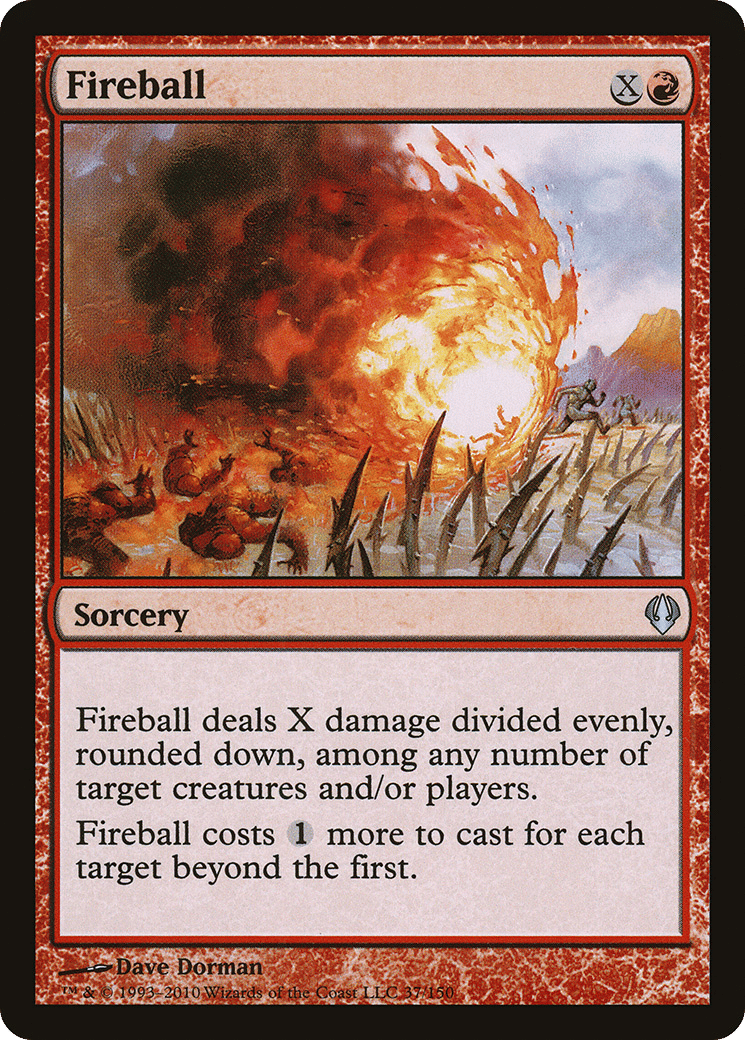 Fireball — Archenemy — Magic: The Gathering