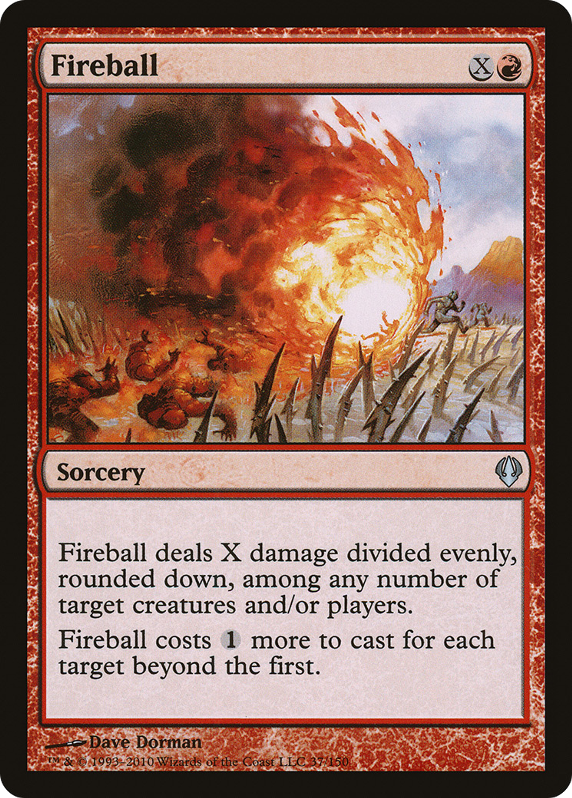 Fireball — Archenemy — Magic: The Gathering