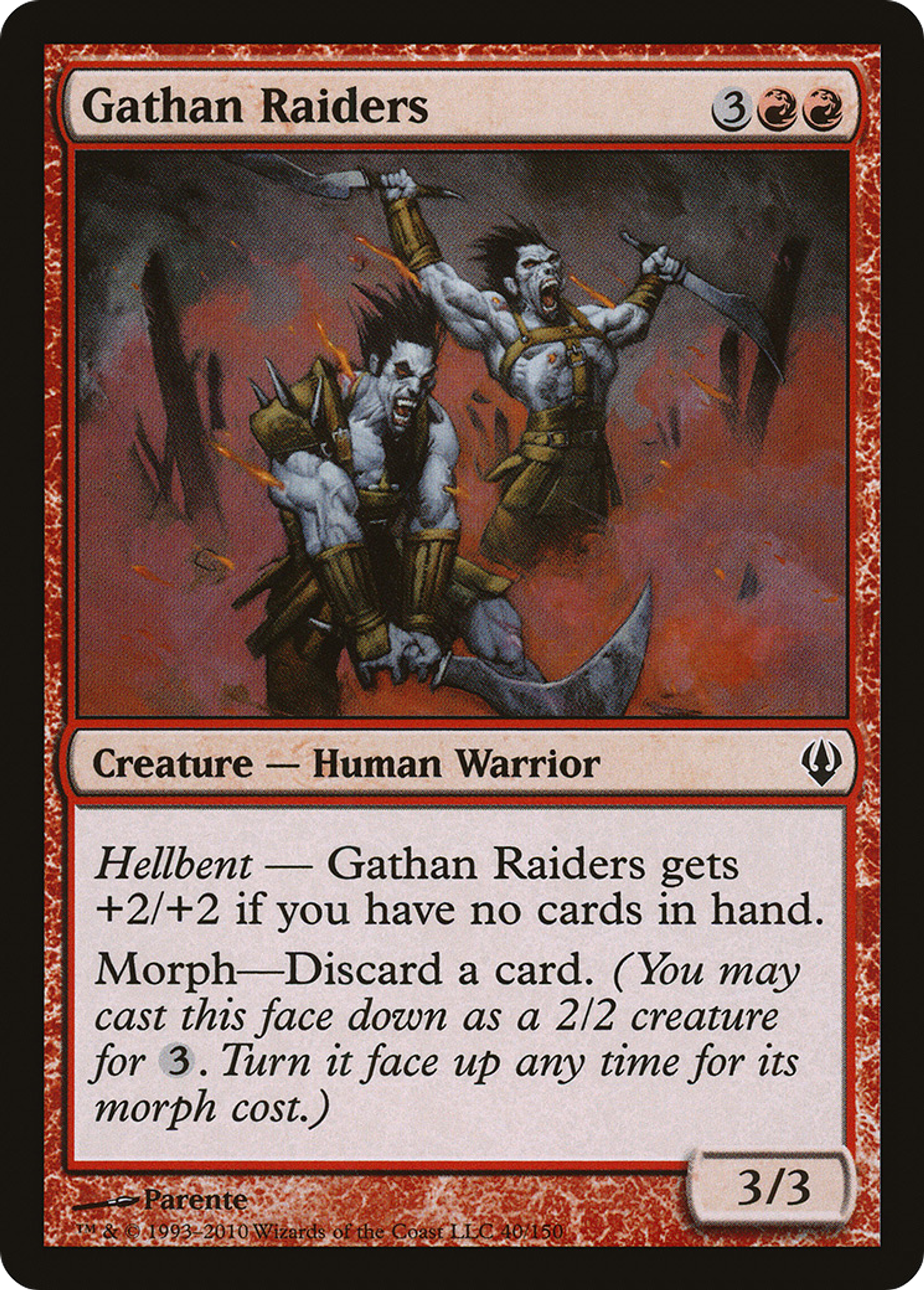 Gathan Raiders — Archenemy — Magic: The Gathering