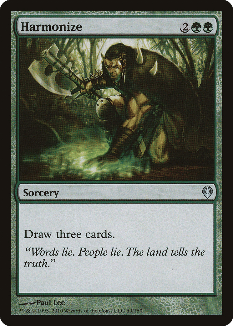 Harmonize — Archenemy — Magic: The Gathering