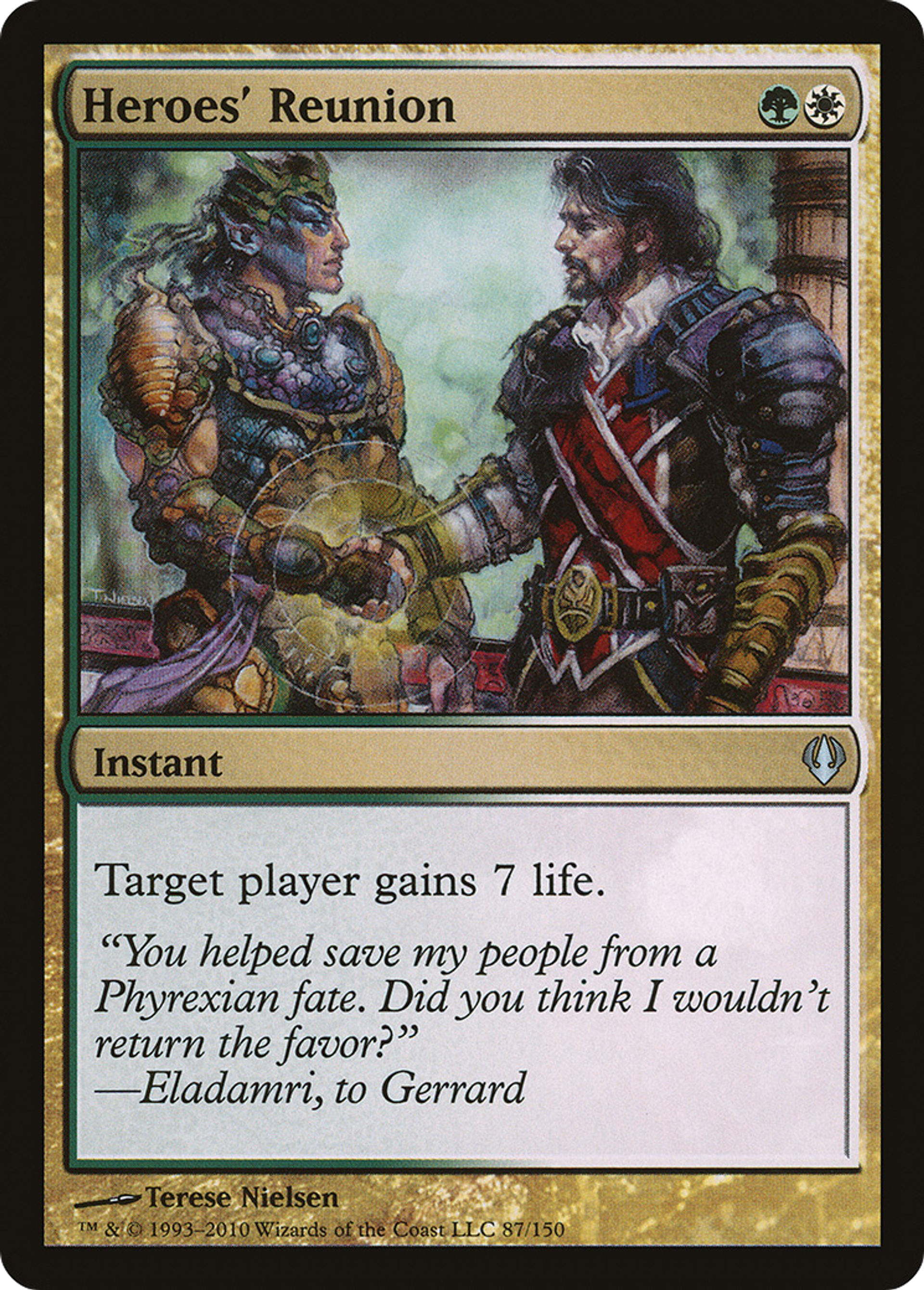 Heroes' Reunion — Archenemy — Magic: The Gathering