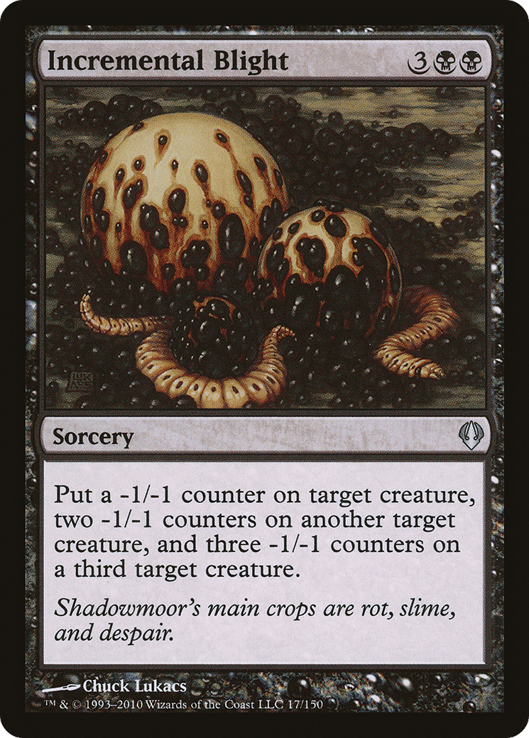Incremental Blight — Archenemy — Magic: The Gathering