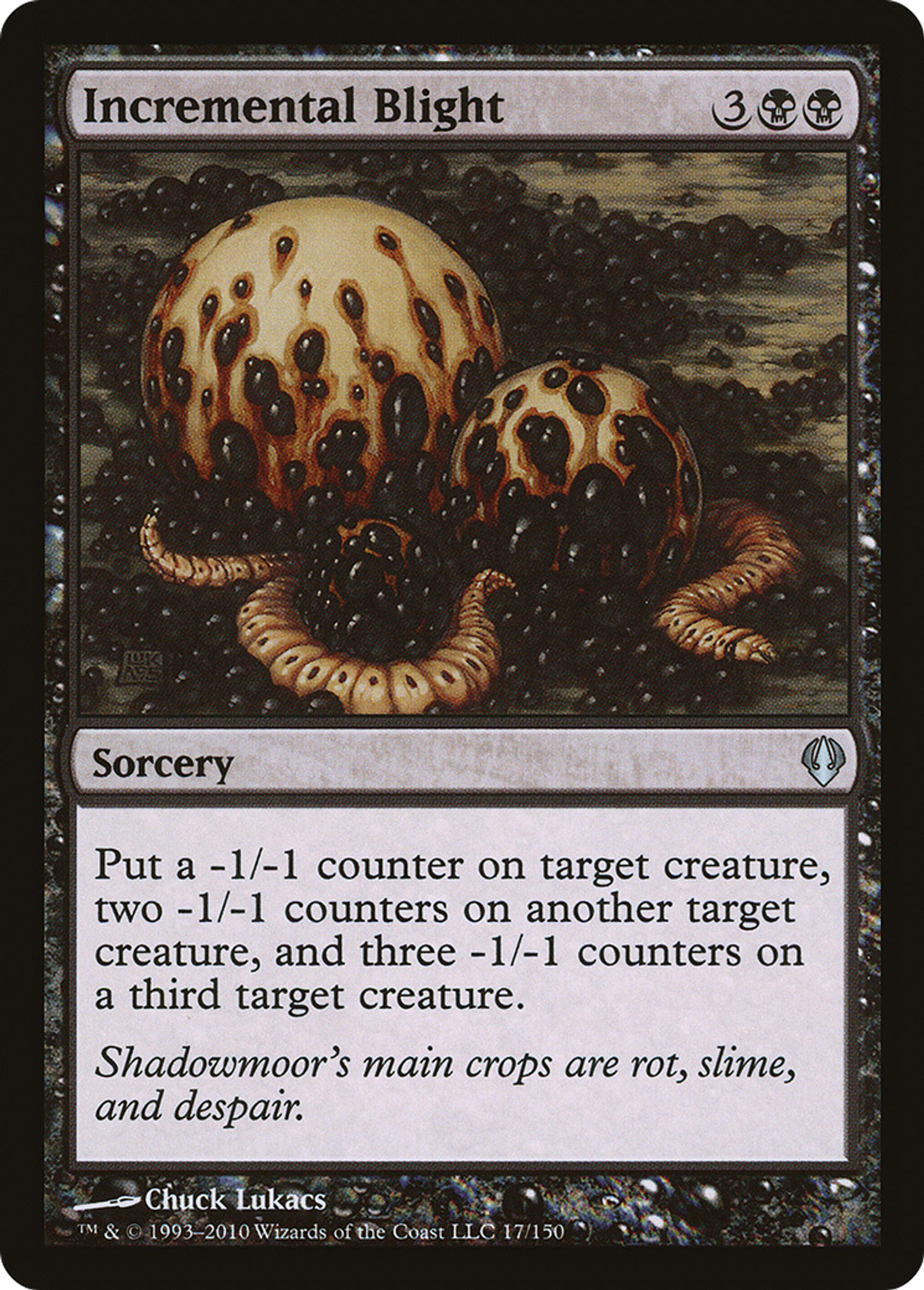 Incremental Blight — Archenemy — Magic: The Gathering