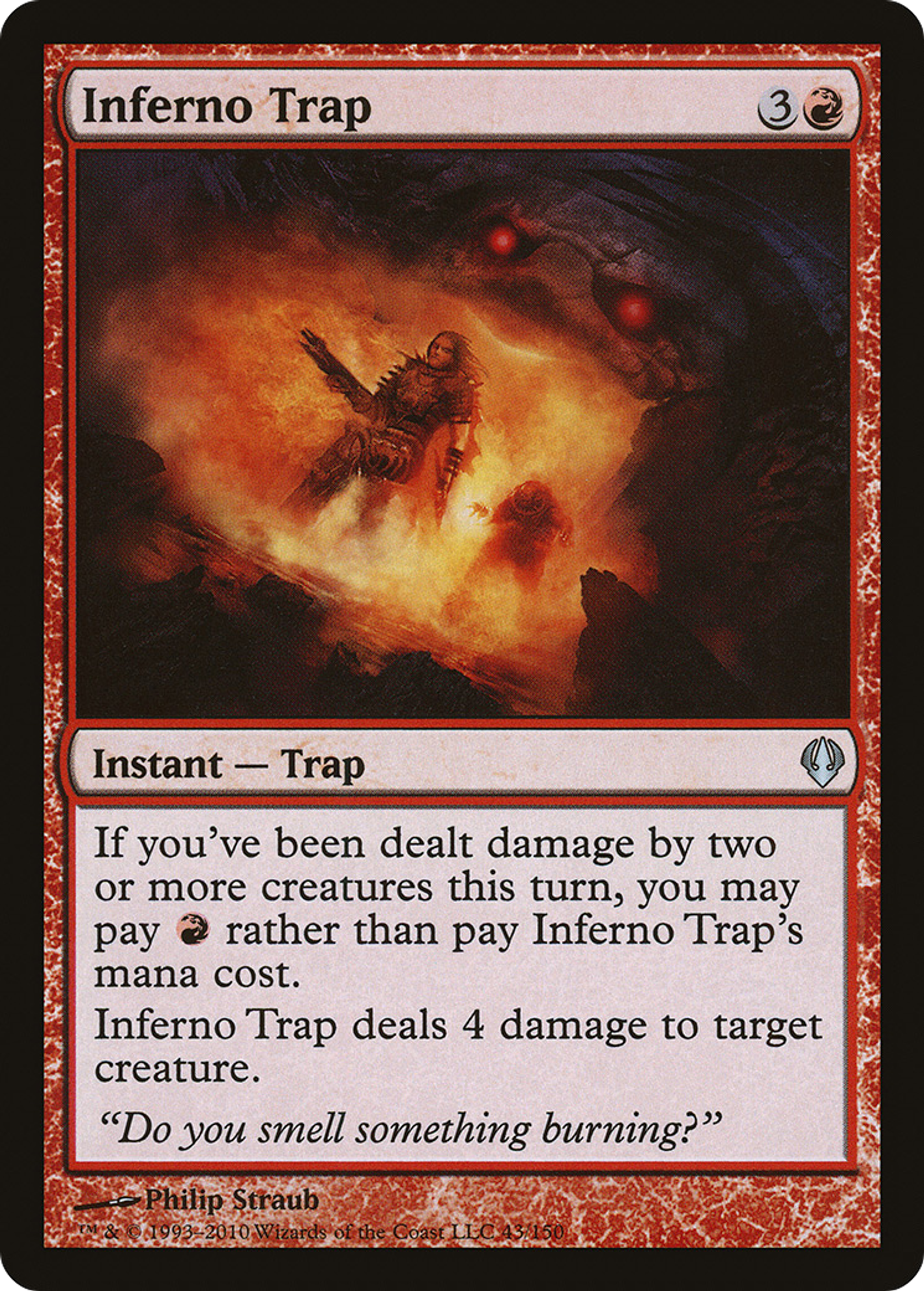 Inferno Trap — Archenemy — Magic: The Gathering