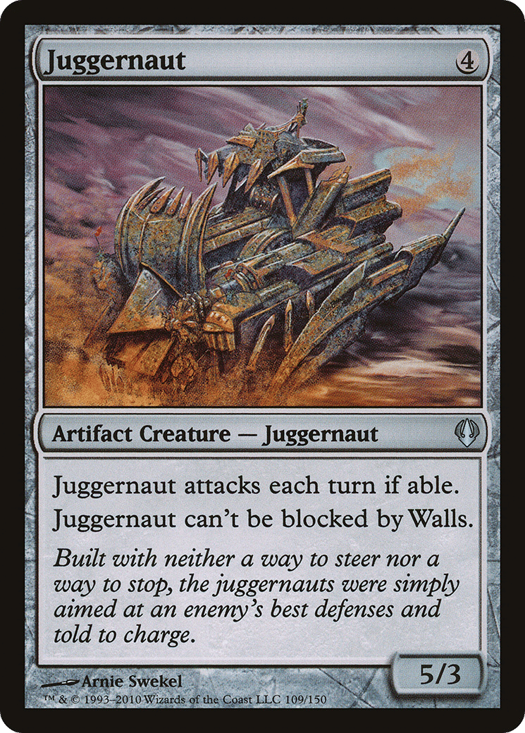 Juggernaut — Archenemy — Magic: The Gathering