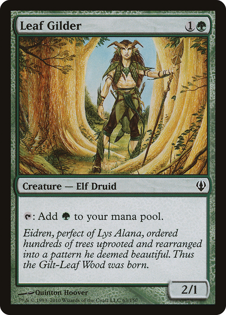 Leaf Gilder — Archenemy — Magic: The Gathering