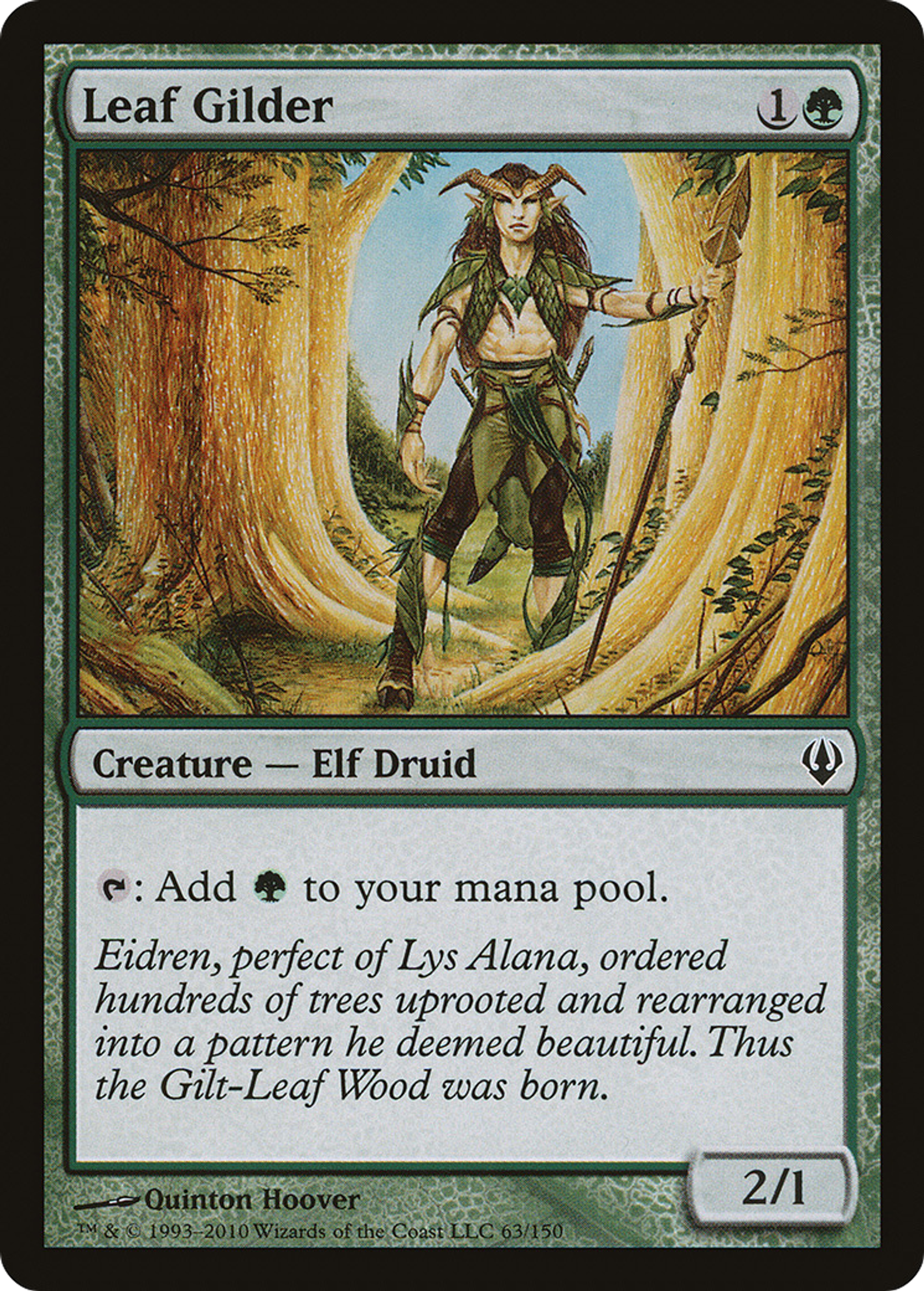 Leaf Gilder — Archenemy — Magic: The Gathering