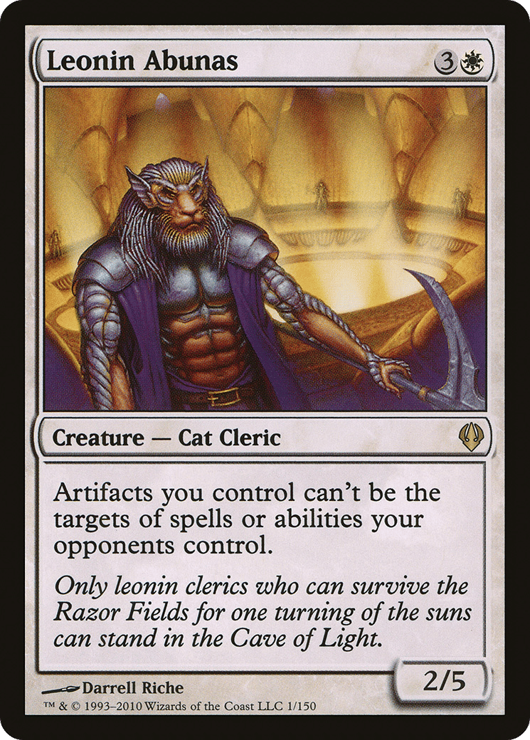 Leonin Abunas — Archenemy — Magic: The Gathering