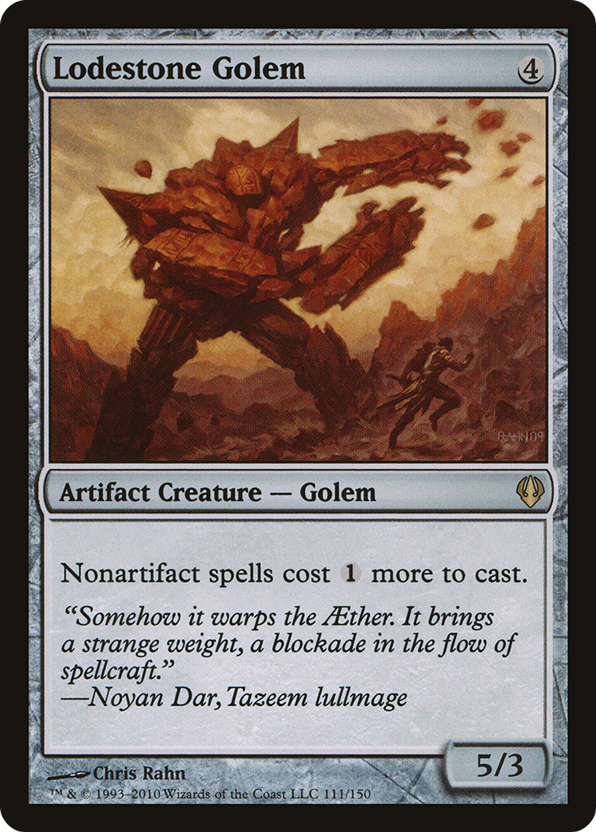 Lodestone Golem — Archenemy — Magic: The Gathering
