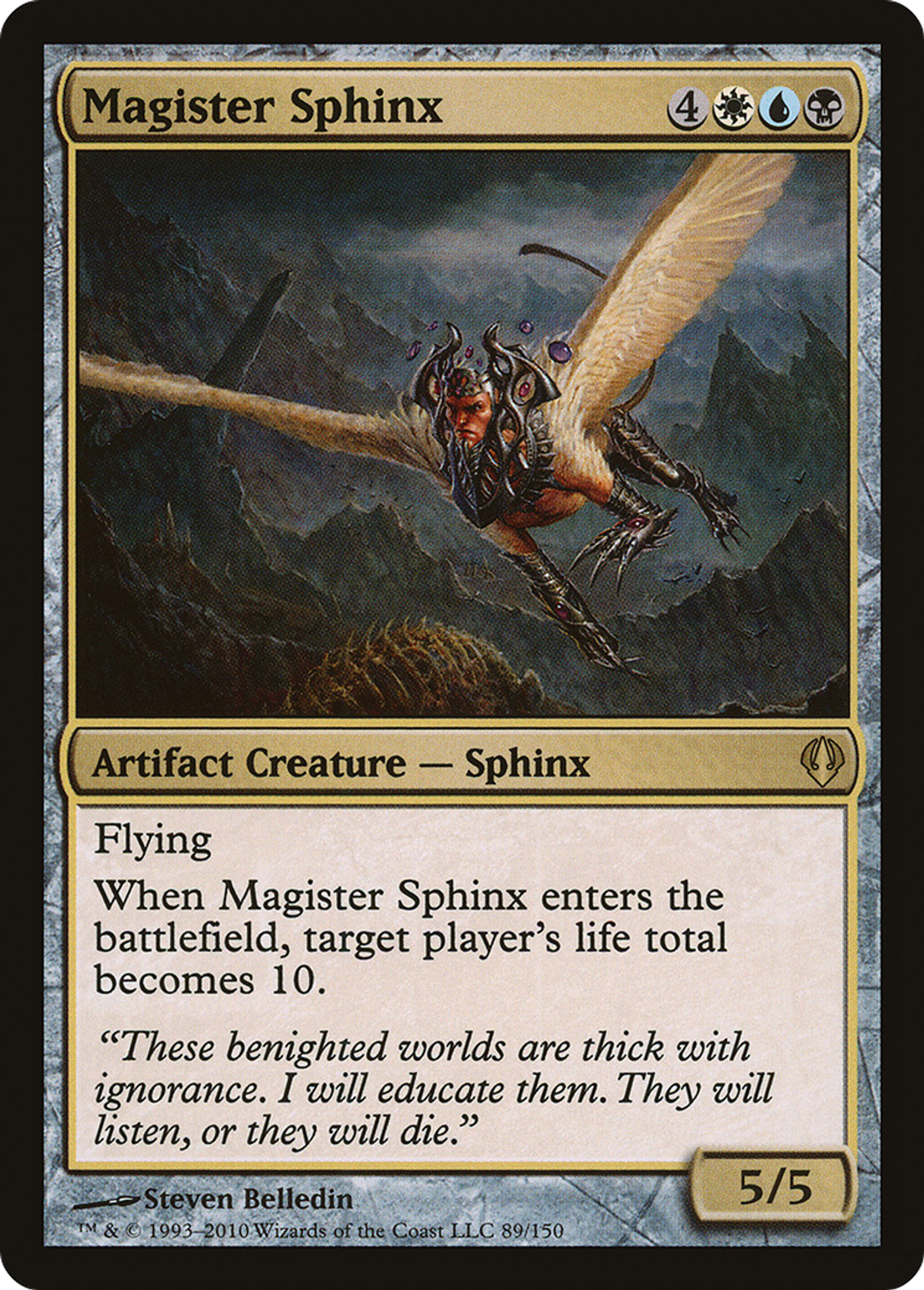 Magister Sphinx — Archenemy — Magic: The Gathering