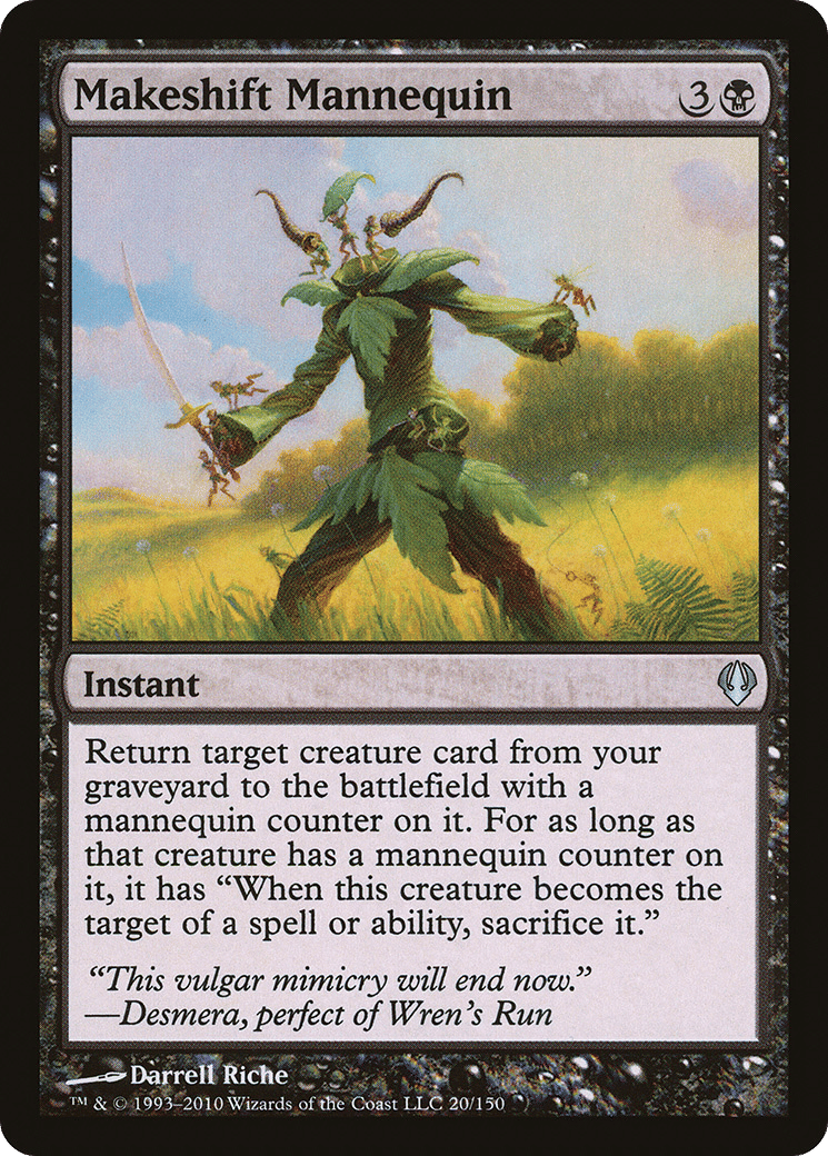 Makeshift Mannequin — Archenemy — Magic: The Gathering