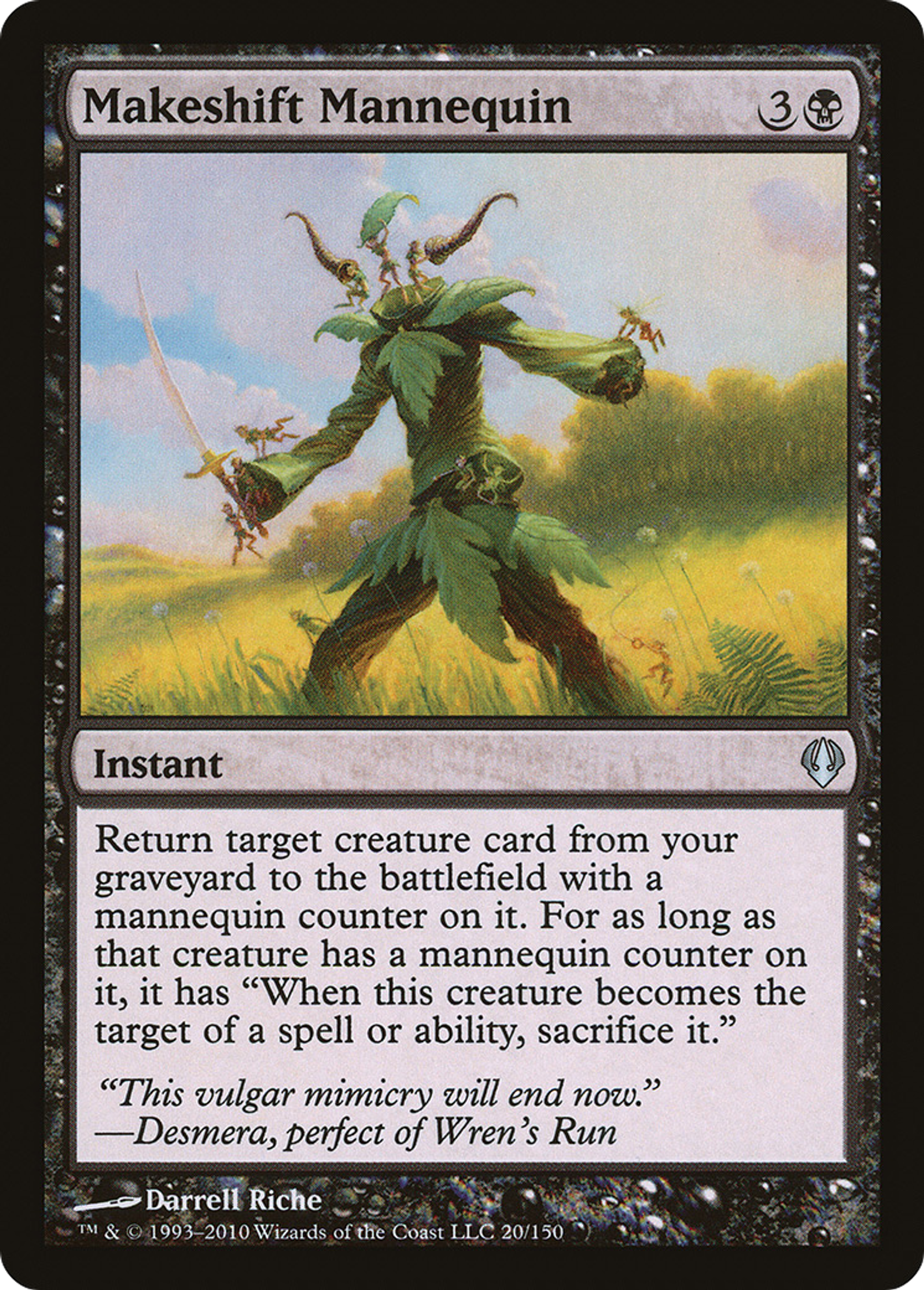 Makeshift Mannequin — Archenemy — Magic: The Gathering
