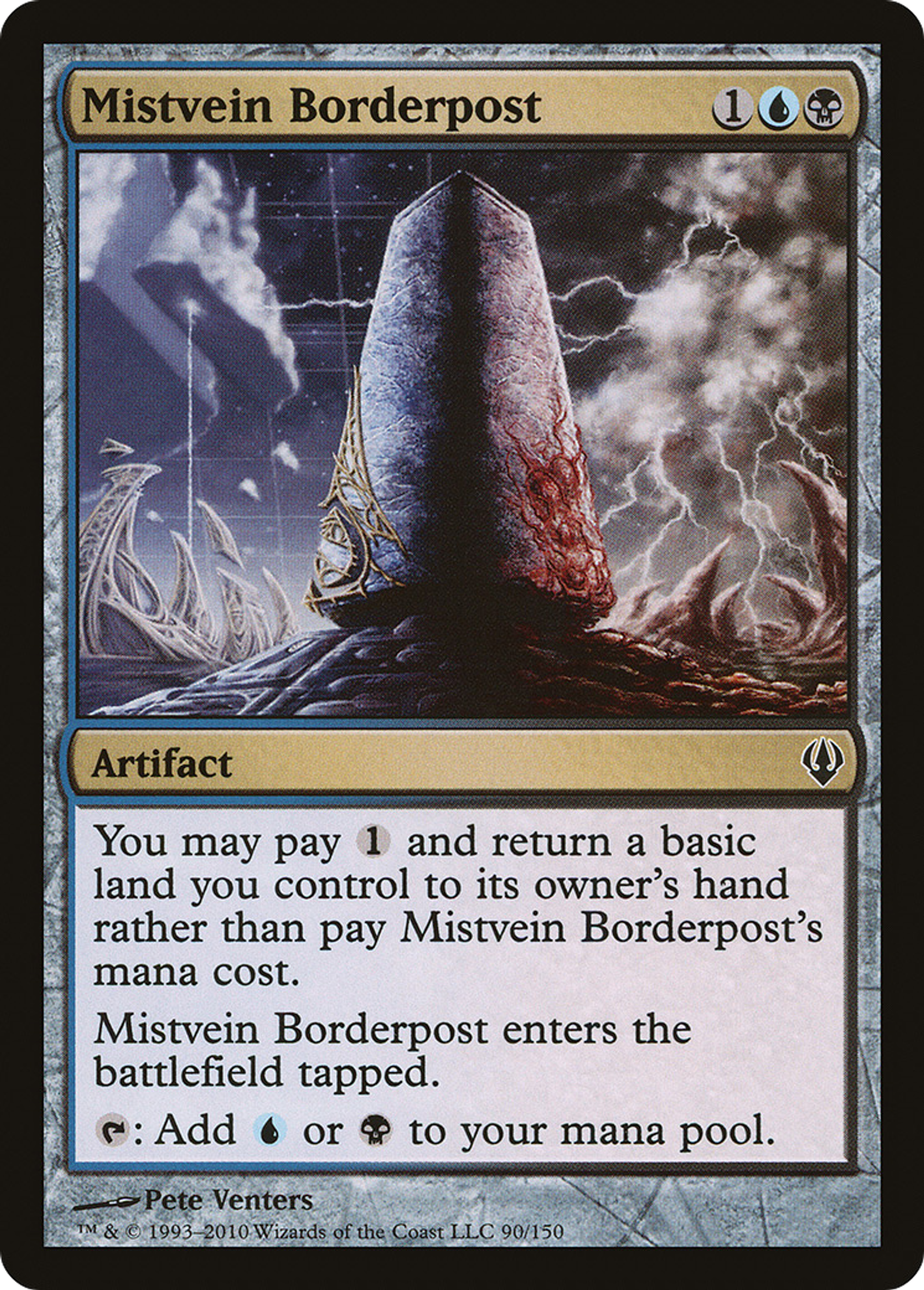 Mistvein Borderpost — Archenemy — Magic: The Gathering