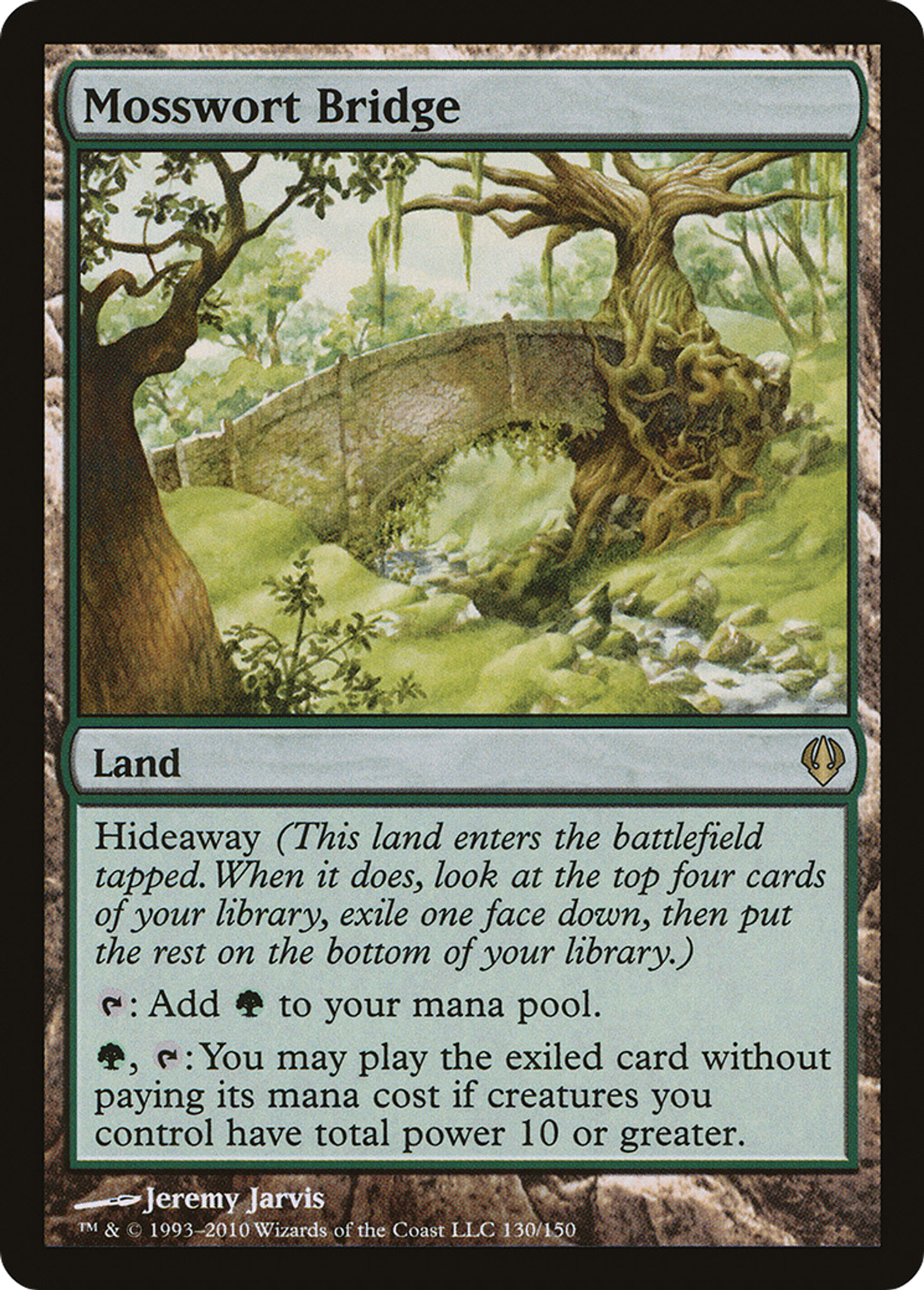 Mosswort Bridge — Archenemy — Magic: The Gathering