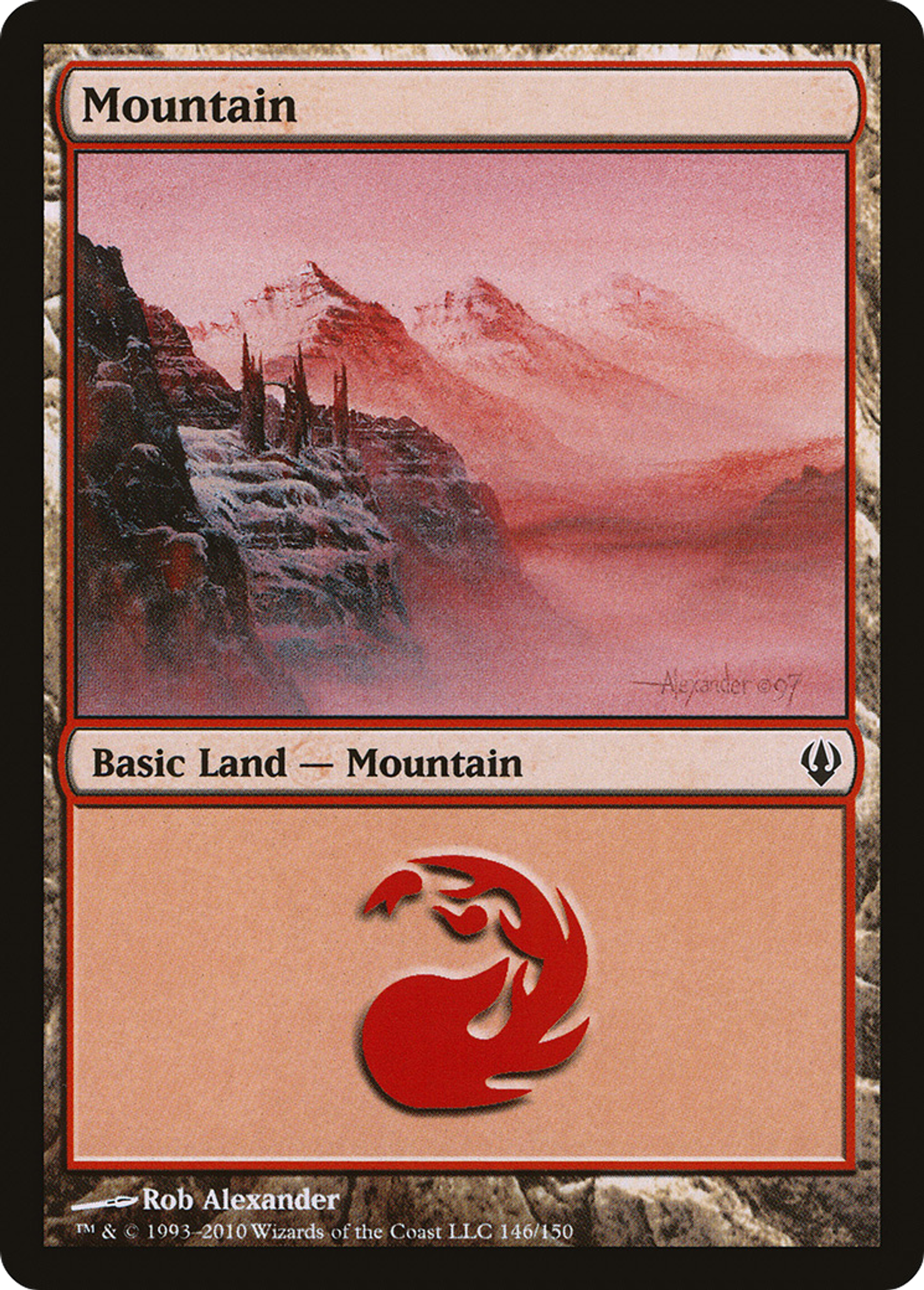 Mountain — Archenemy — Magic: The Gathering