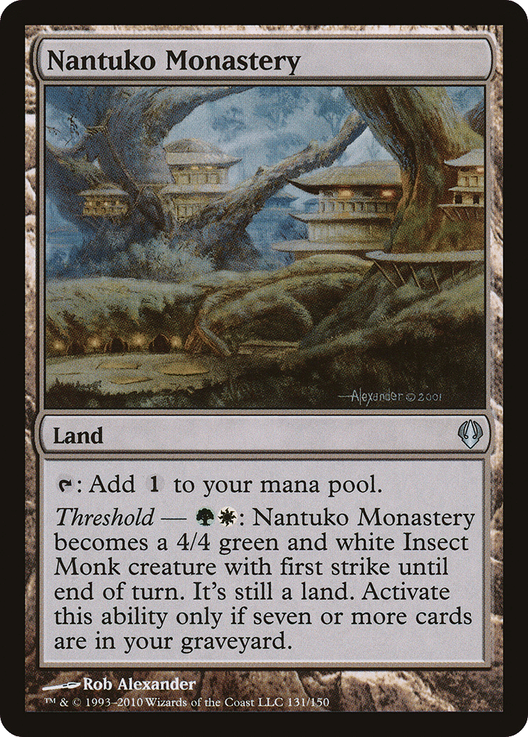 Nantuko Monastery — Archenemy — Magic: The Gathering