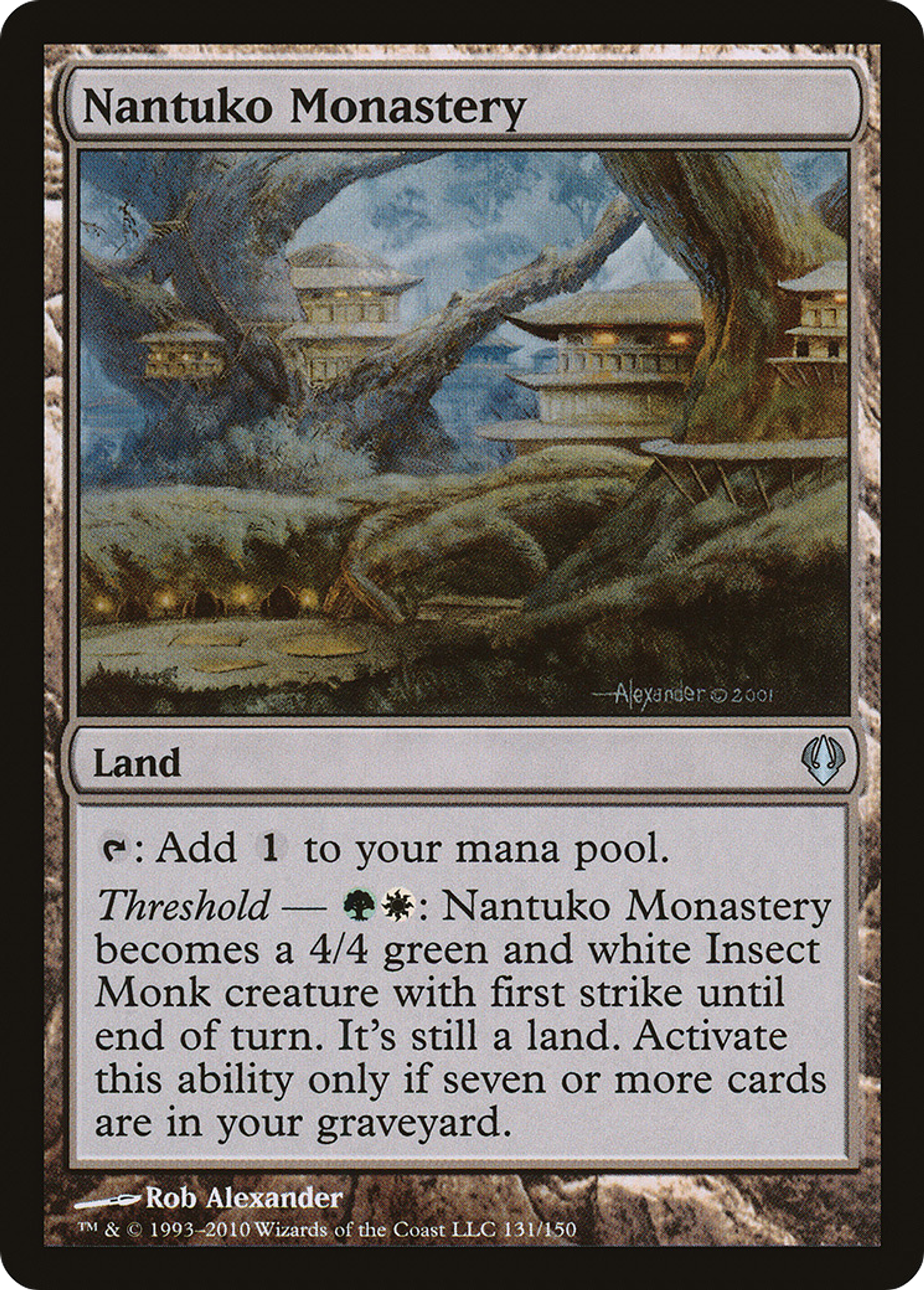 Nantuko Monastery — Archenemy — Magic: The Gathering