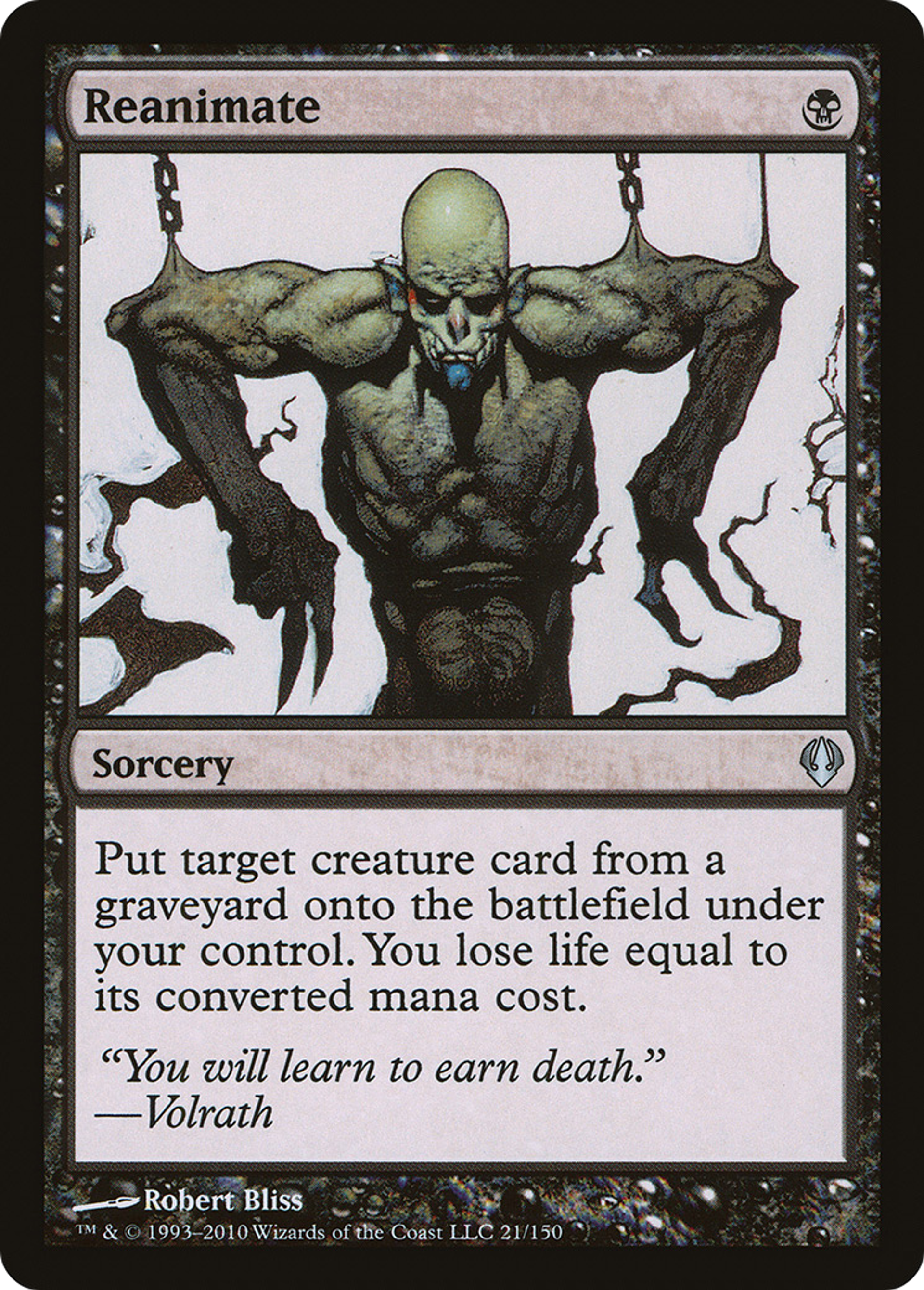 Réanimation — Archenemy — Magic: The Gathering